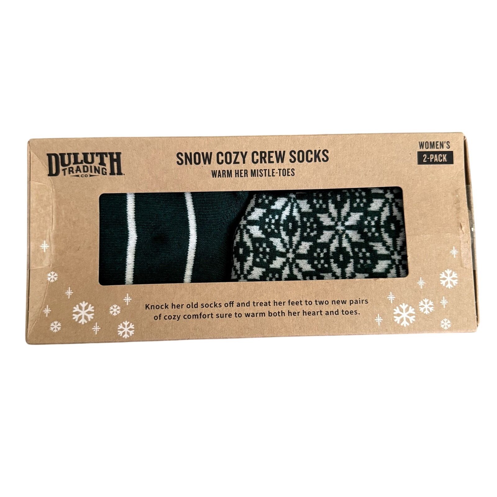 Duluth Trading Company Duluth Trading Co. Women's 2-Pack Holiday Socks Size ONE SIZE - 1 Thumbnail