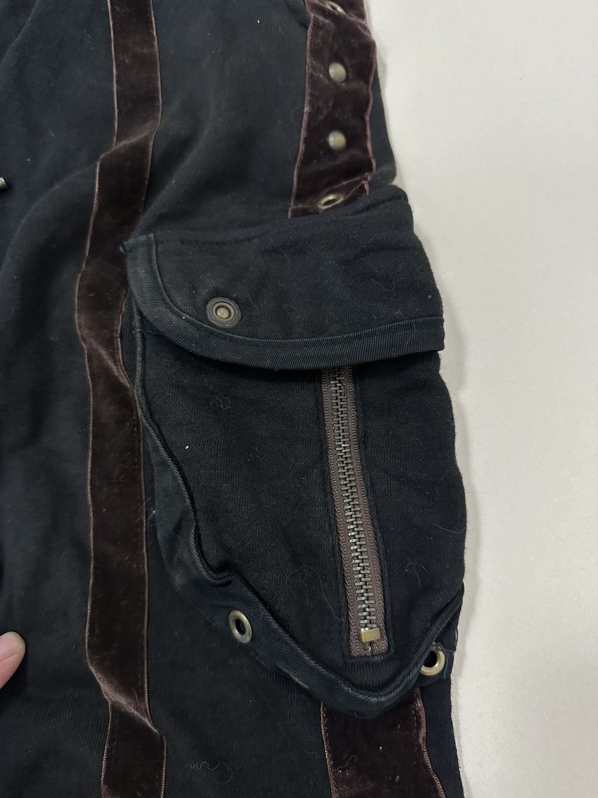 If Six Was Nine Japanese Brand Glory Bootcut Jogger Pant Cargo Pocket Design Size US 30 / EU 46 - 7 Thumbnail