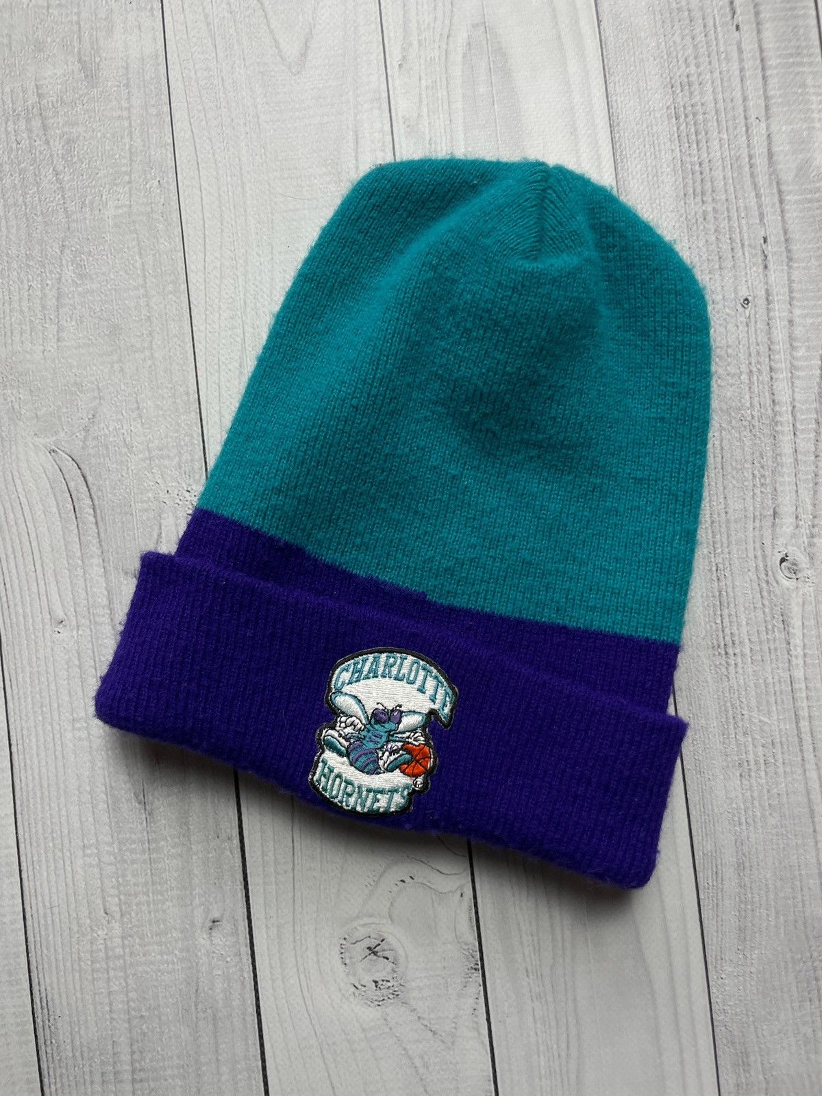 Vintage Vintage Charlotte Hornets Hat made in USA rare logo Size ONE SIZE - 1 Thumbnail