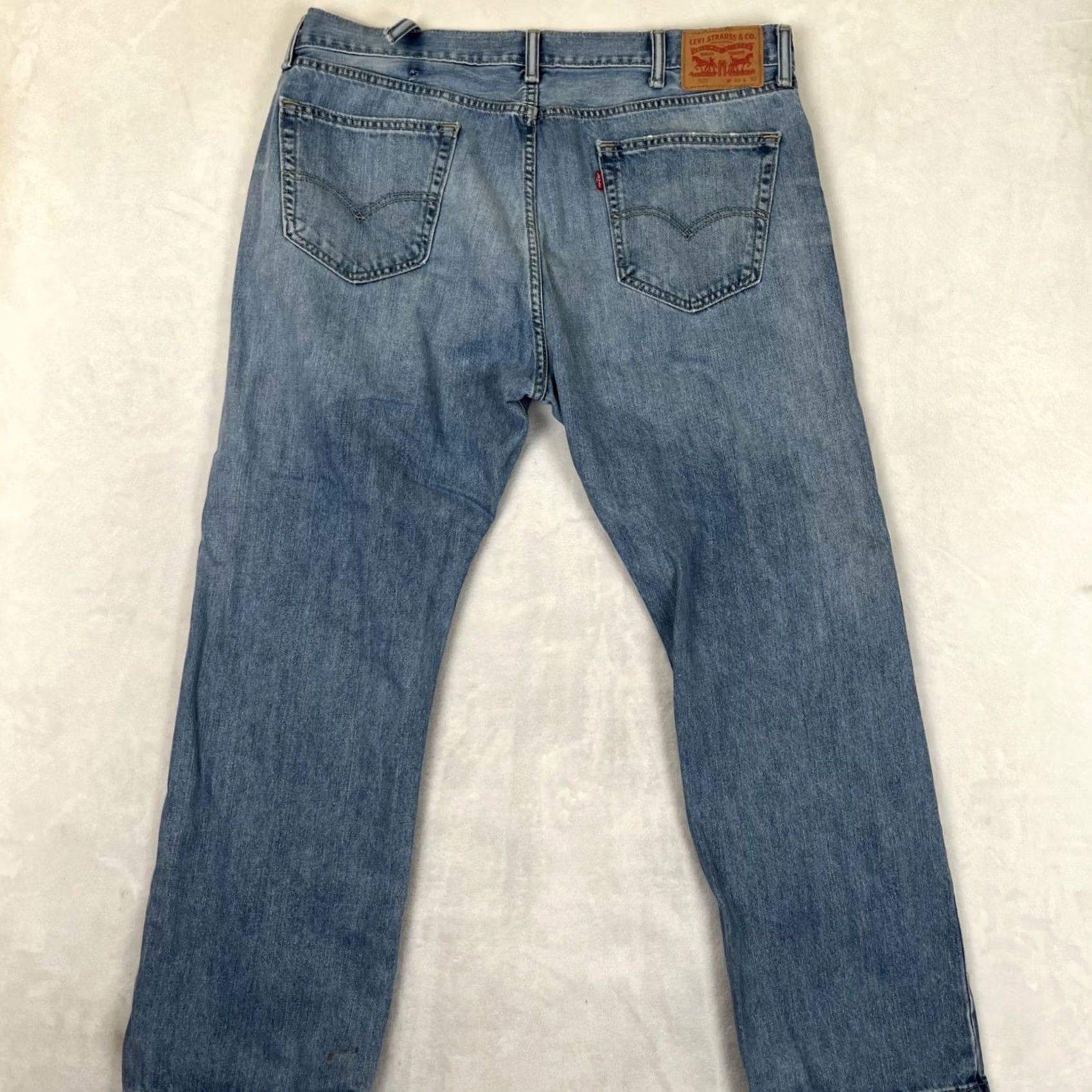 Levi's VINTAGE Levi’s 505 Jeans 40x30 Medium Wash Blue Denim 90s USA Mens Straight 5-Pocket 30in Inseam Mens Regular Zip Size US 40 / EU 56 - 6 Thumbnail