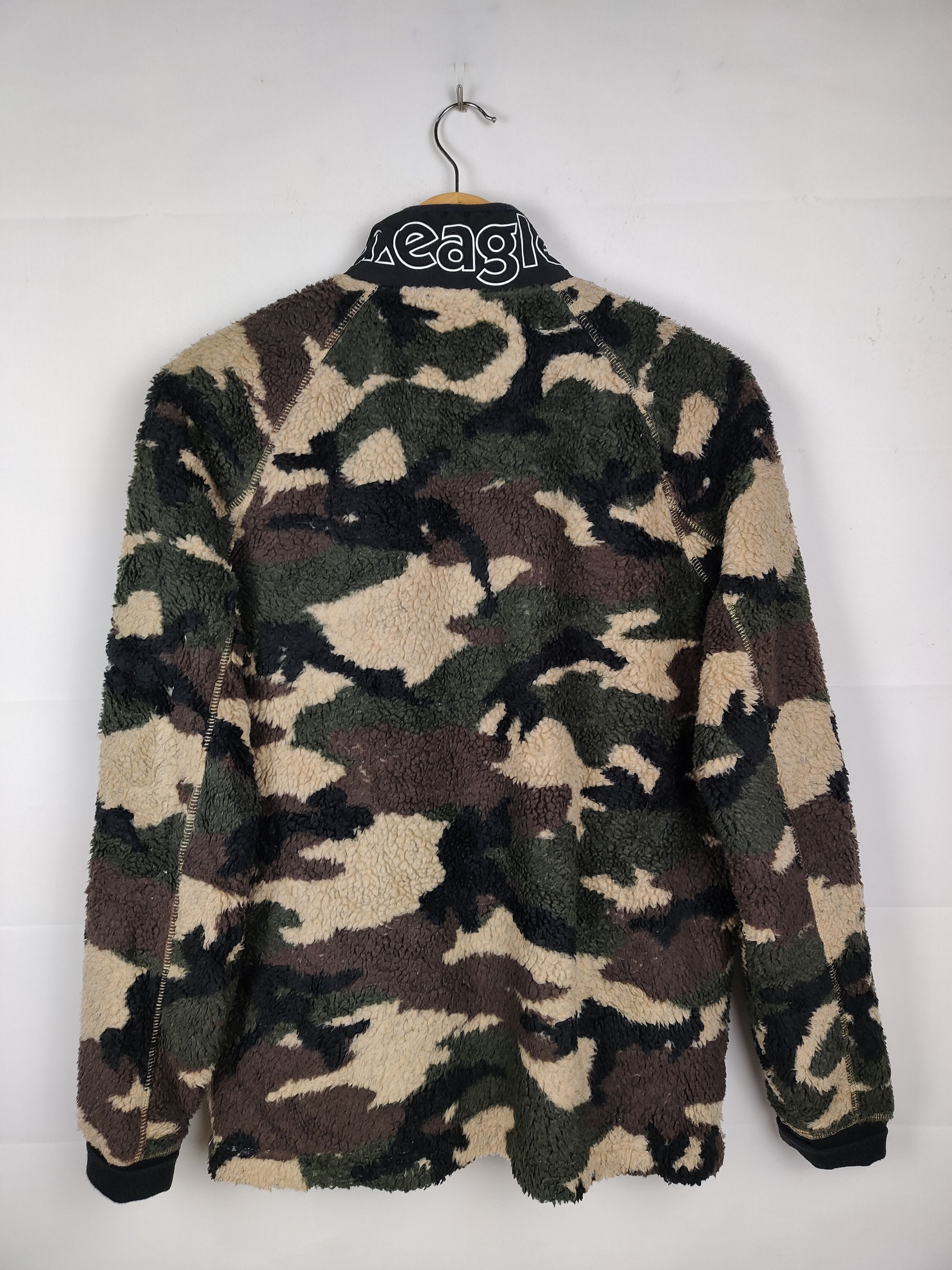 American Eagle Outfitters American Eagle Camo Deepile Fleece Zipper Jacket Size US S / EU 44-46 / 1 - 8 Thumbnail