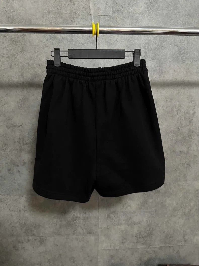 Balenciaga Balenciaga Embroidered Logo Black Shorts. Size US 32 / EU 48 - 5 Thumbnail