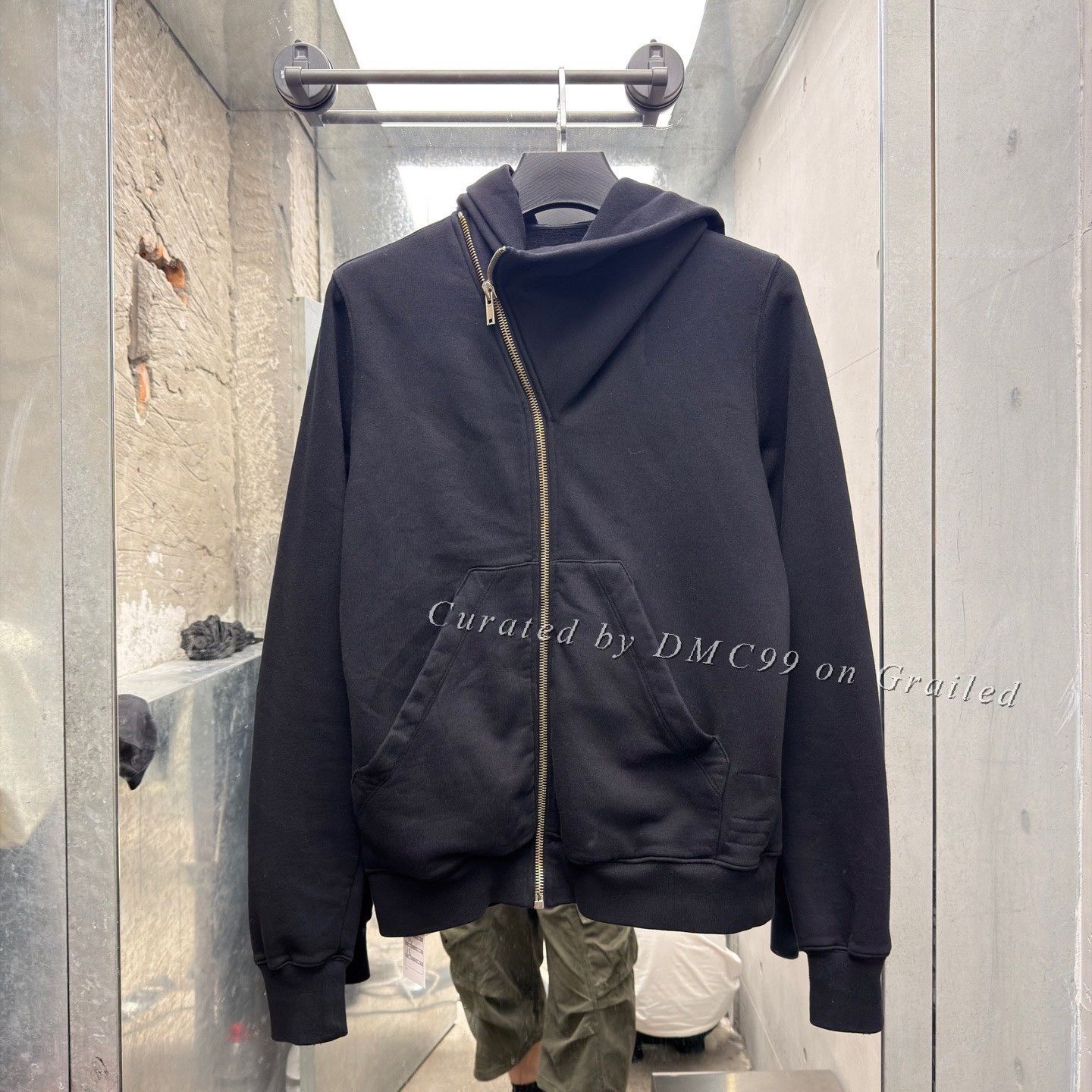 Rick Owens × Rick Owens Drkshdw FW15 Rick Owens Mountain Hoodie