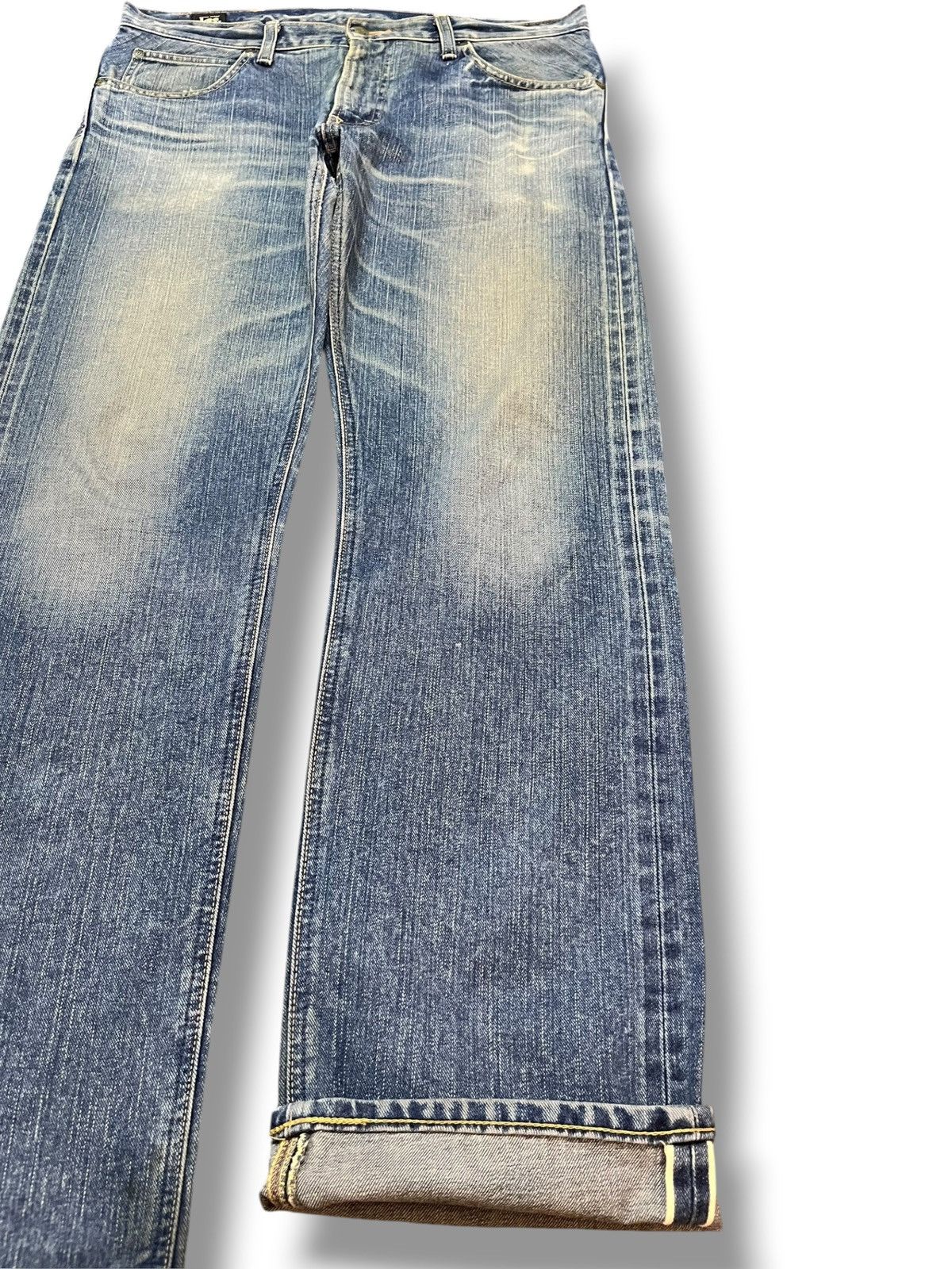 Lee × The Brooklyn Circus Vintage Lee Riders Selvedge Mudwash Denim Size US 36 / EU 52 - 4 Thumbnail