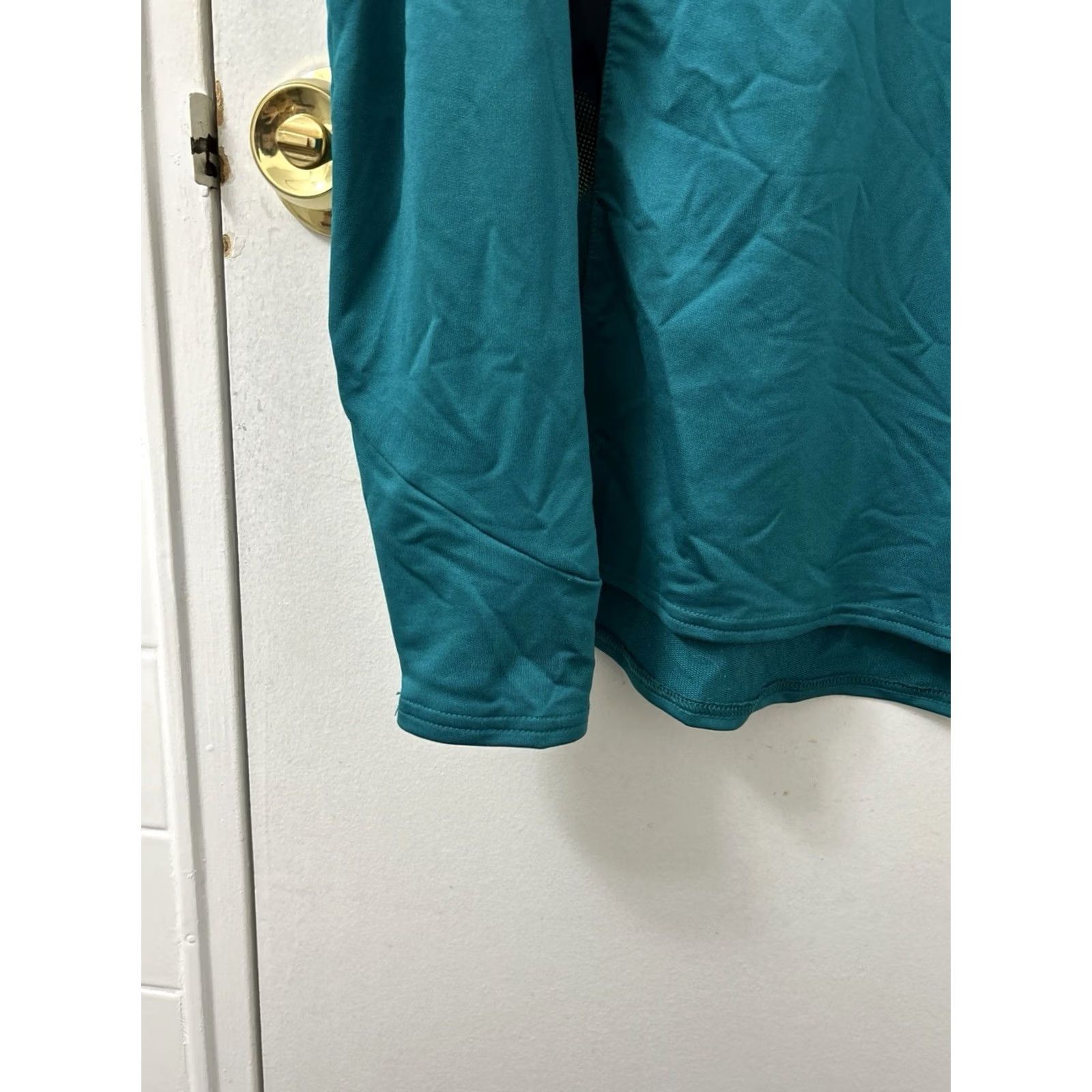 Umbro Umbro Ireland Pro Training Quarter-Zip Mens L Teal Neon FAI National Team Pullover Jacket Size US L / EU 52-54 / 3 - 7 Thumbnail