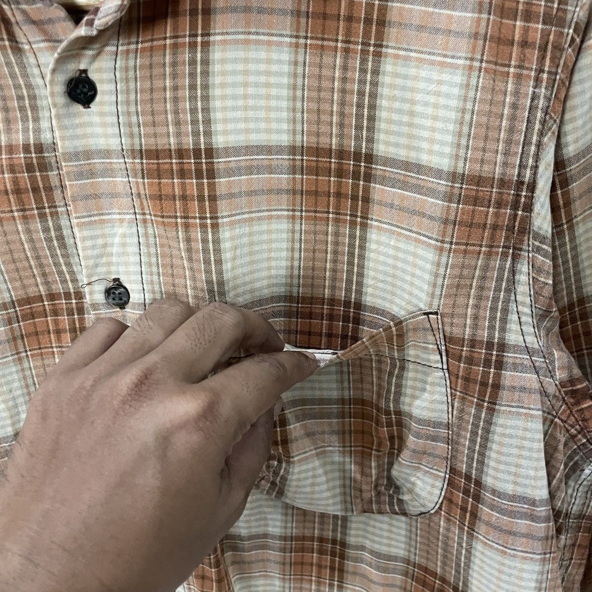 Hai Sporting Gear Vintage Hai Sporting Gear Issey Miyake Button Ups Tee Size US M / EU 48-50 / 2 - 5 Thumbnail
