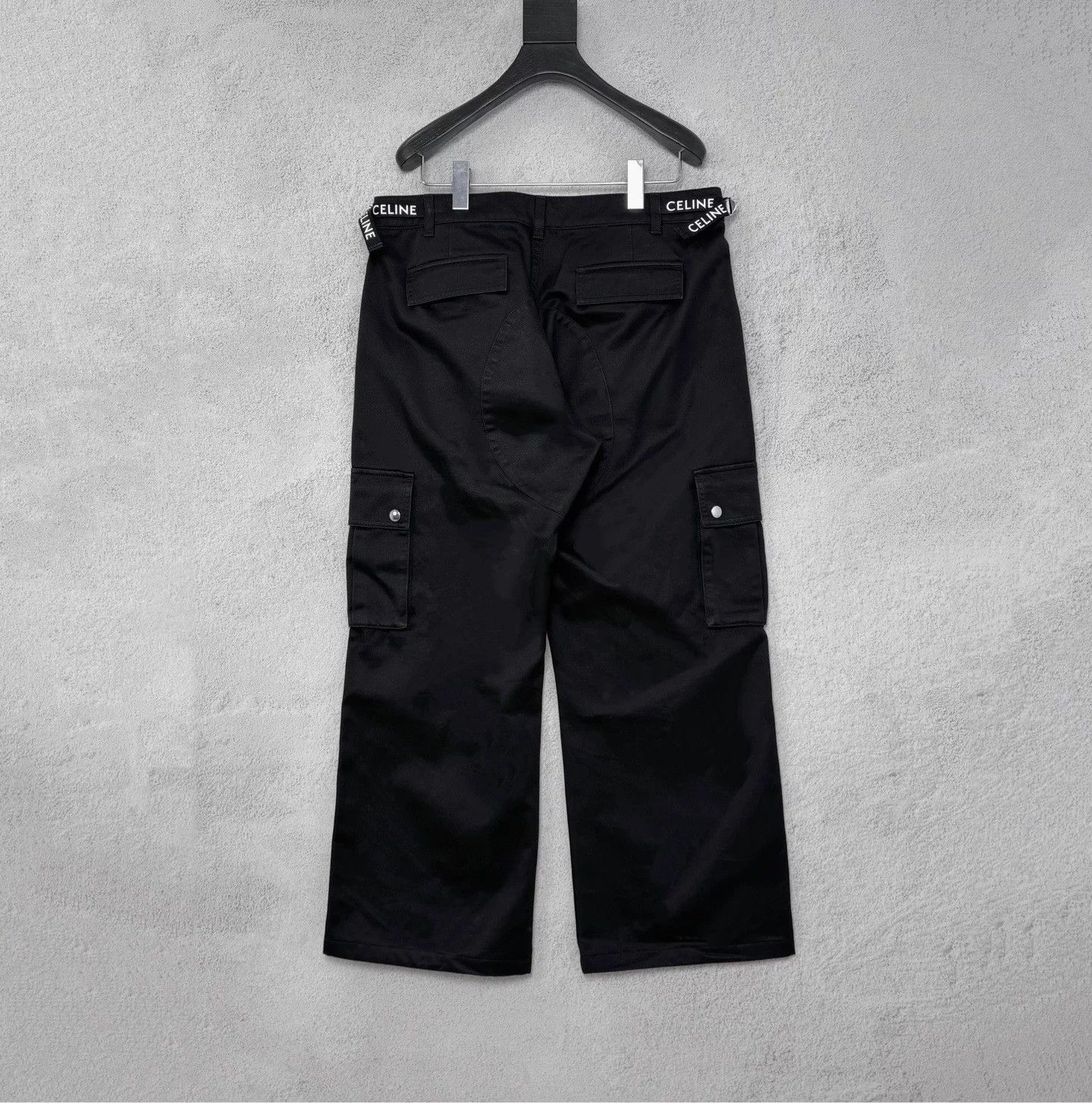 Celine CELINE cargo pants black Size US 38 / EU 54 - 2 Thumbnail
