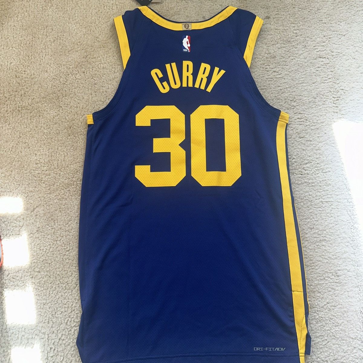 Jordan Brand Warriors Stephen Curry Statement Edition Jersey Sz Small Size US S / EU 44-46 / 1 - 3 Thumbnail