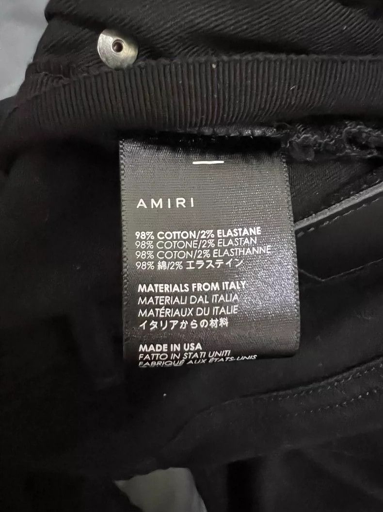Amiri Amiri 18FW Diamond Camo Flower Patchwork Black Denim Size US 32 / EU 48 - 4 Thumbnail
