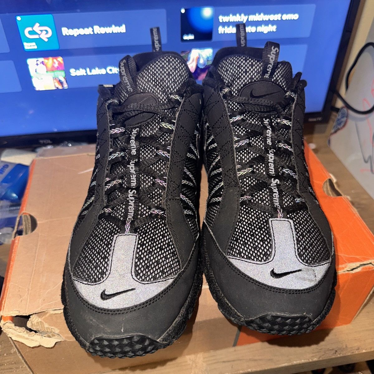Nike × Supreme Nike Supreme Humara Black 10.5 Size US 10.5 / EU 43-44 - 8 Thumbnail