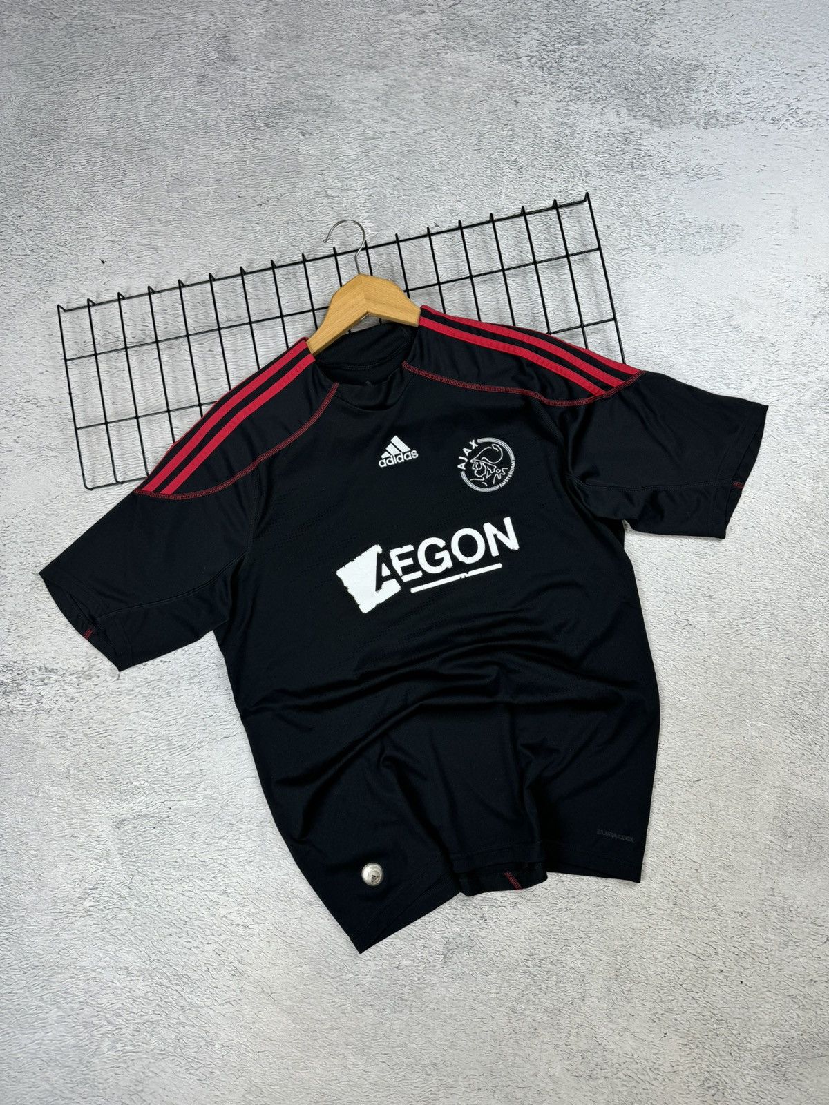 Adidas × Vintage ERIKSEN Vintage Ajax 2009/10 Adidas Jersey Blokcore L sz Size US L / EU 52-54 / 3 - 1 Thumbnail