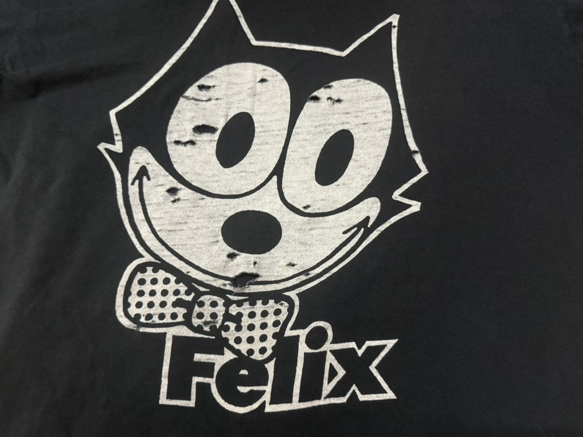 Vintage Vintage 90s Super Thrashed Felix the Cat T Shirt Size US XL / EU 56 / 4 - 6 Thumbnail