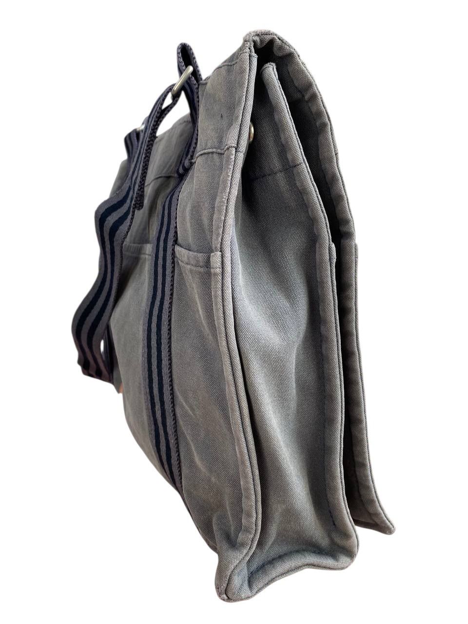 Hermes Y2K 2000’s Hermes Herline Sunfaded Canvas Messenger Bag Size ONE SIZE - 15 Thumbnail