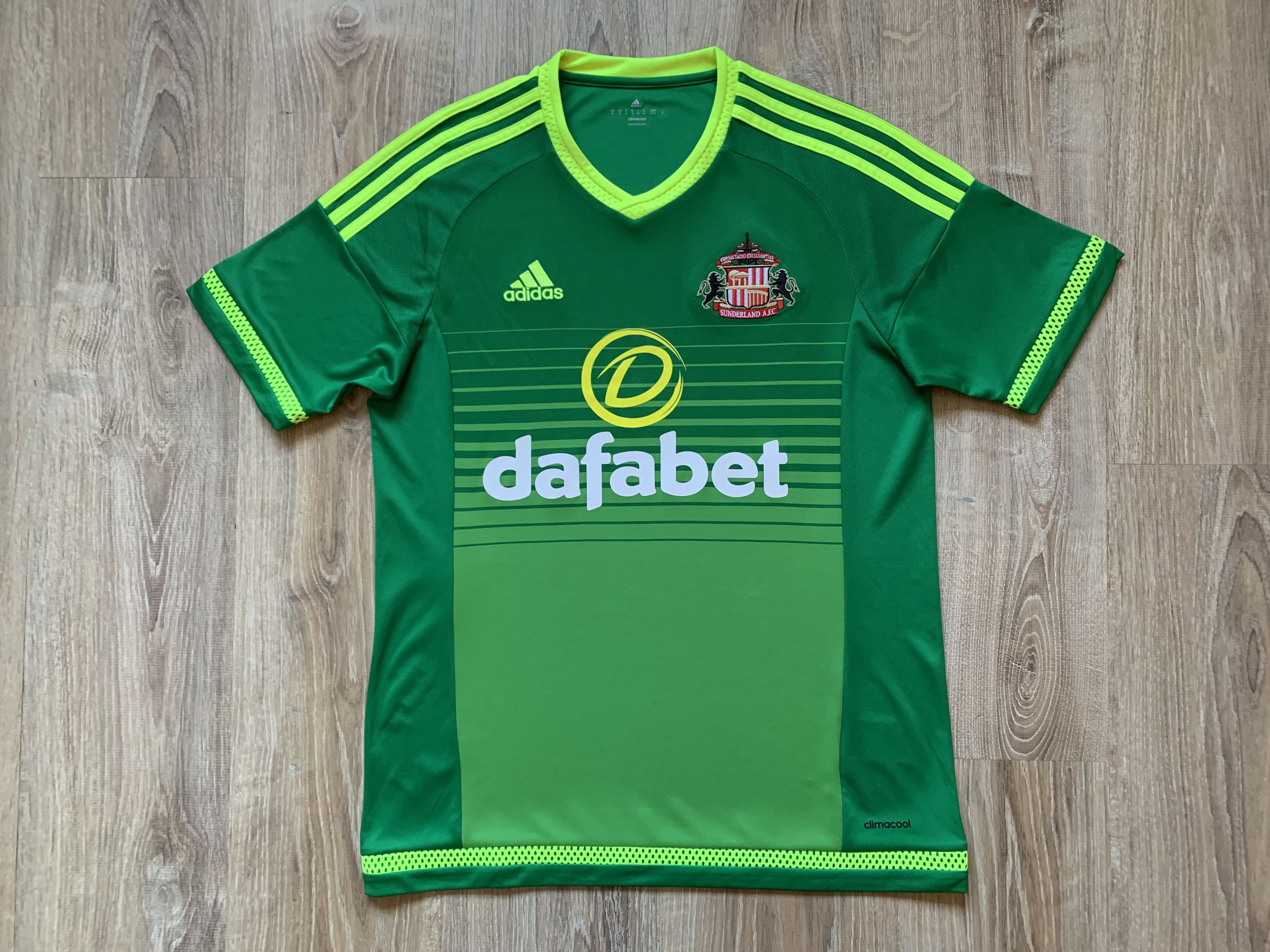Adidas Adidas Sunderland Away Shirt 2015-2016 Size US M / EU 48-50 / 2 - 1 Thumbnail