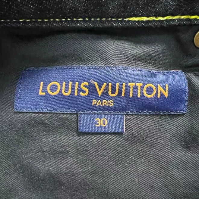 Louis Vuitton louis vuitton x nigo deconstructed logo jeans Size US 30 / EU 46 - 3 Thumbnail