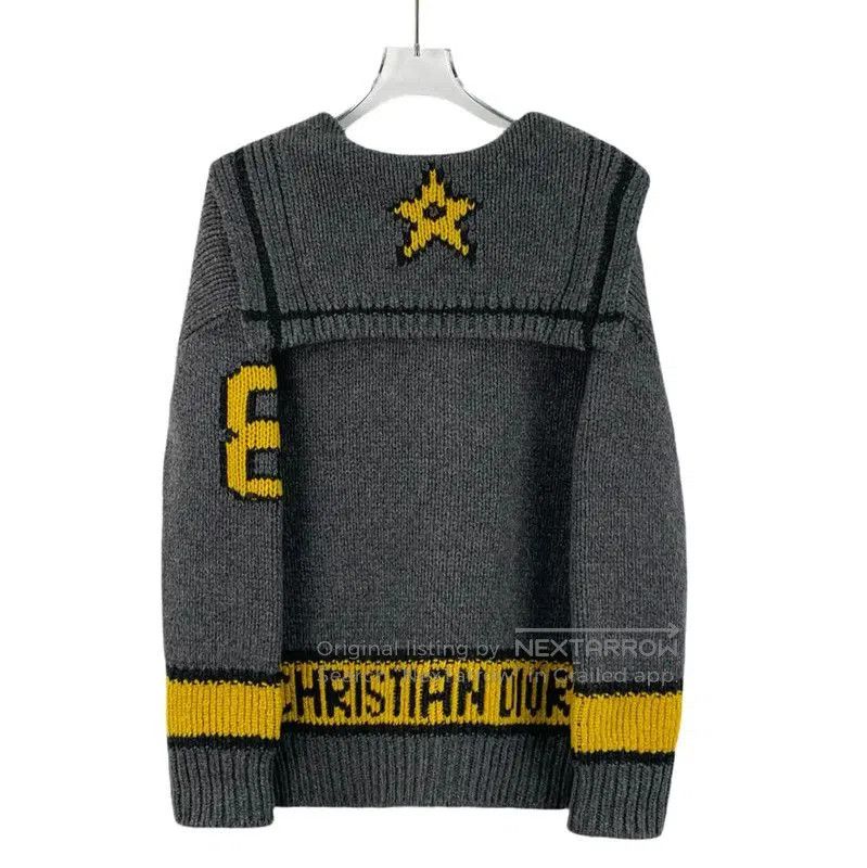 Dior Dior Grey Wool Cardigan with Hood . Size XXS / US 00 / IT 34 - 2 Thumbnail