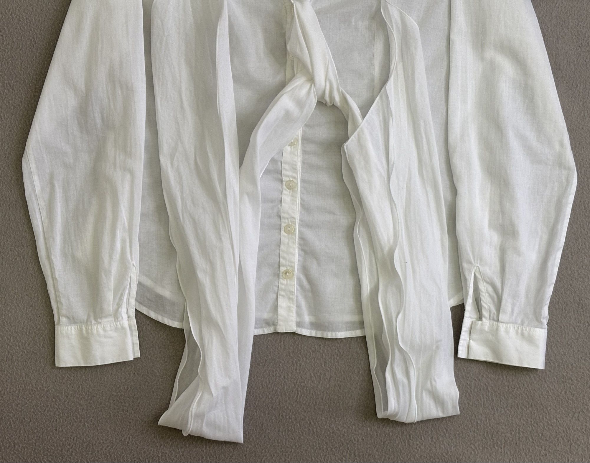 ANNE FONTAINE × Vintage Anne Fontaine White shirt size 44 Size L / US 10 / IT 46 - 5 Thumbnail