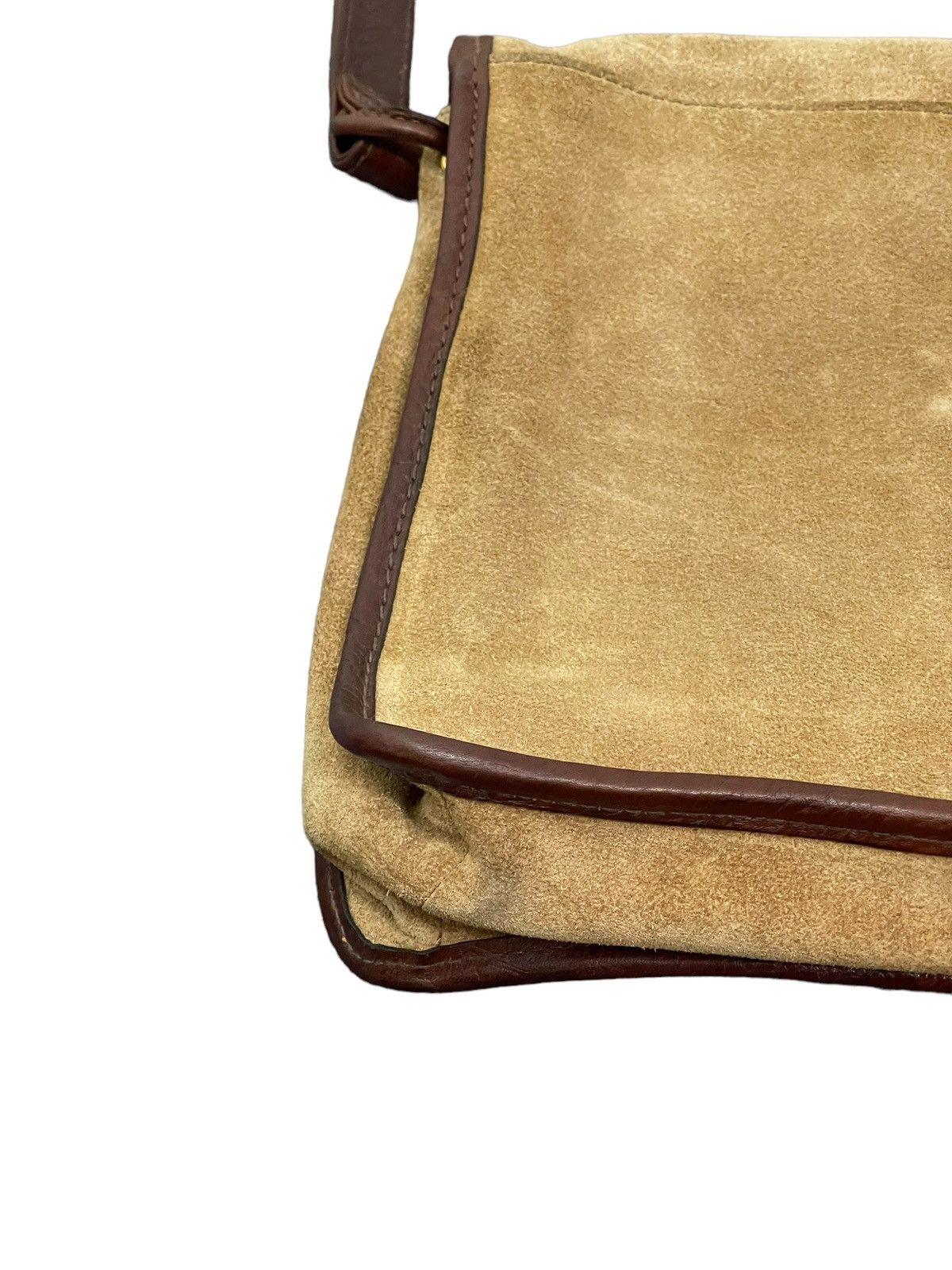 Valentino Full Leather Suede Valentino Italy Cross Body Bag 3🟩 Size ONE SIZE - 13 Thumbnail
