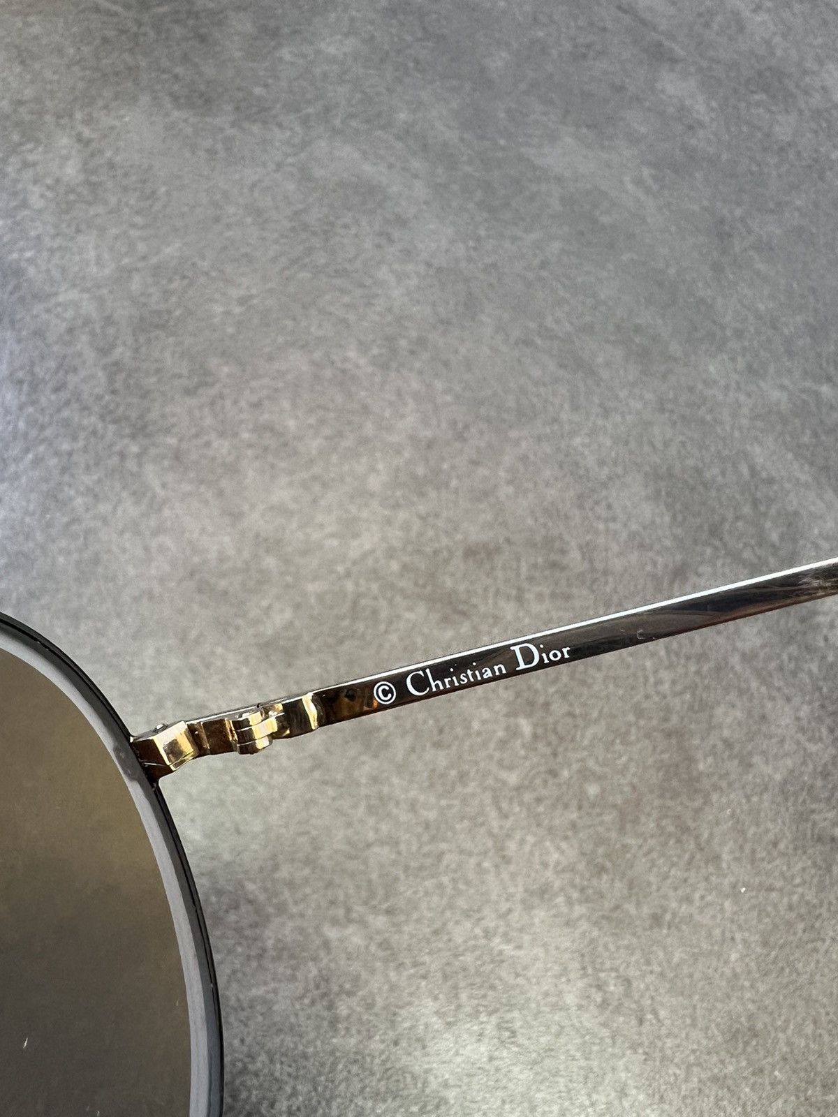 Dior Vintage Dior CD logo aviator sunglasses Size ONE SIZE - 7 Thumbnail