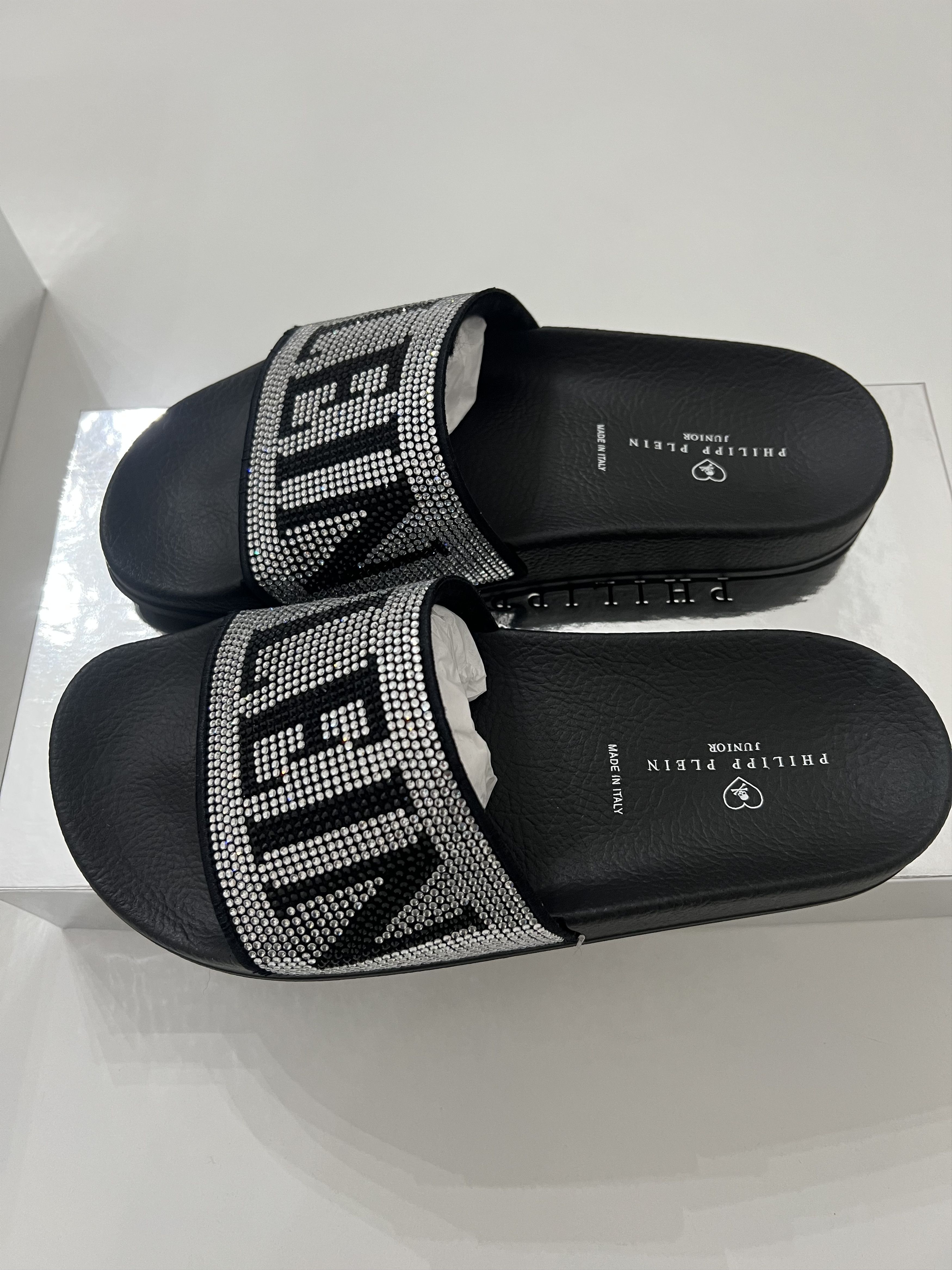 Philipp Plein Philipp Plein - Slides Sandals,unisex Size 40 EU Size US 10 / IT 40 - 4 Thumbnail