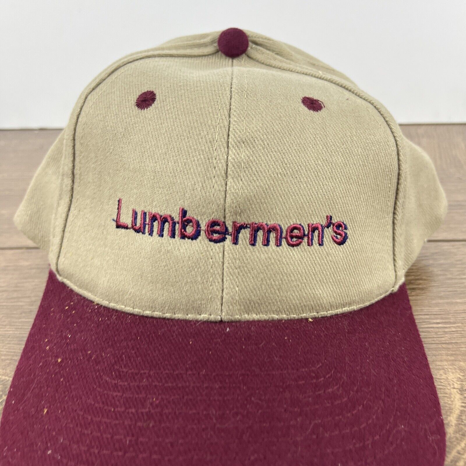 Other Lumbermens Hat Lumbermens Tan Brown Hat Adjustable Snapback Size ONE SIZE - 7 Thumbnail