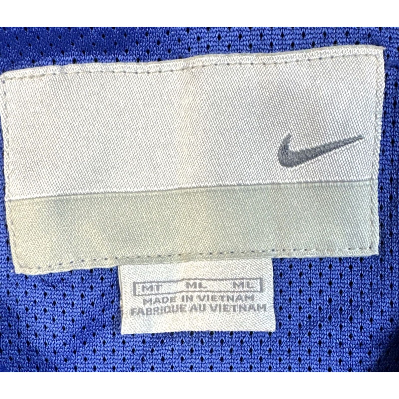 Nike VINTAGE Nike Air Track Jacket Full Zip Long Sleeve Blue M MT Mens Retro 90s Y2K Size US M / EU 48-50 / 2 - 4 Thumbnail