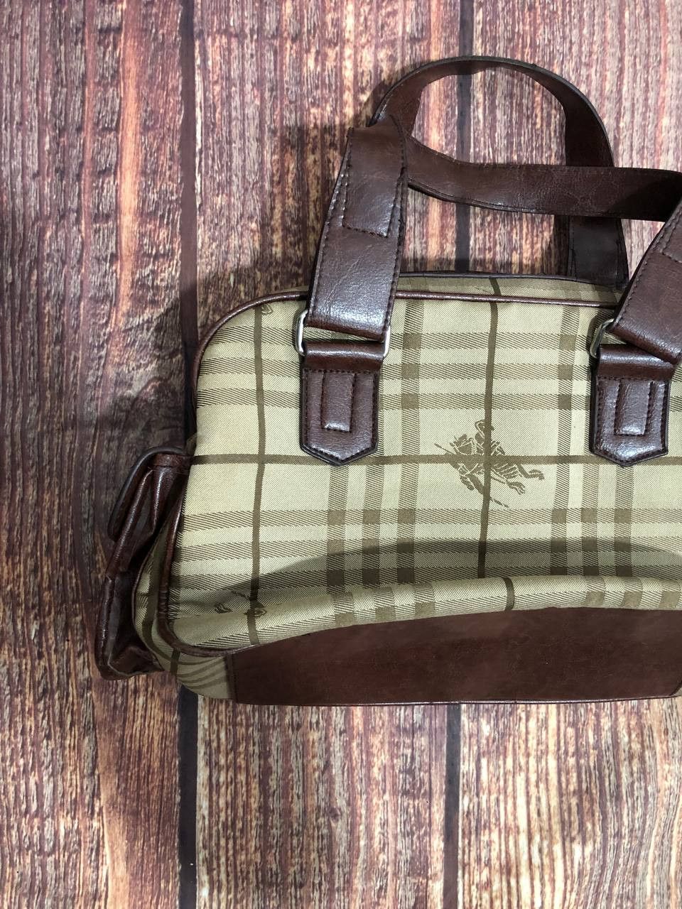 Burberry × Vintage Vintage Burberry Nova Check Bag Size ONE SIZE - 5 Thumbnail
