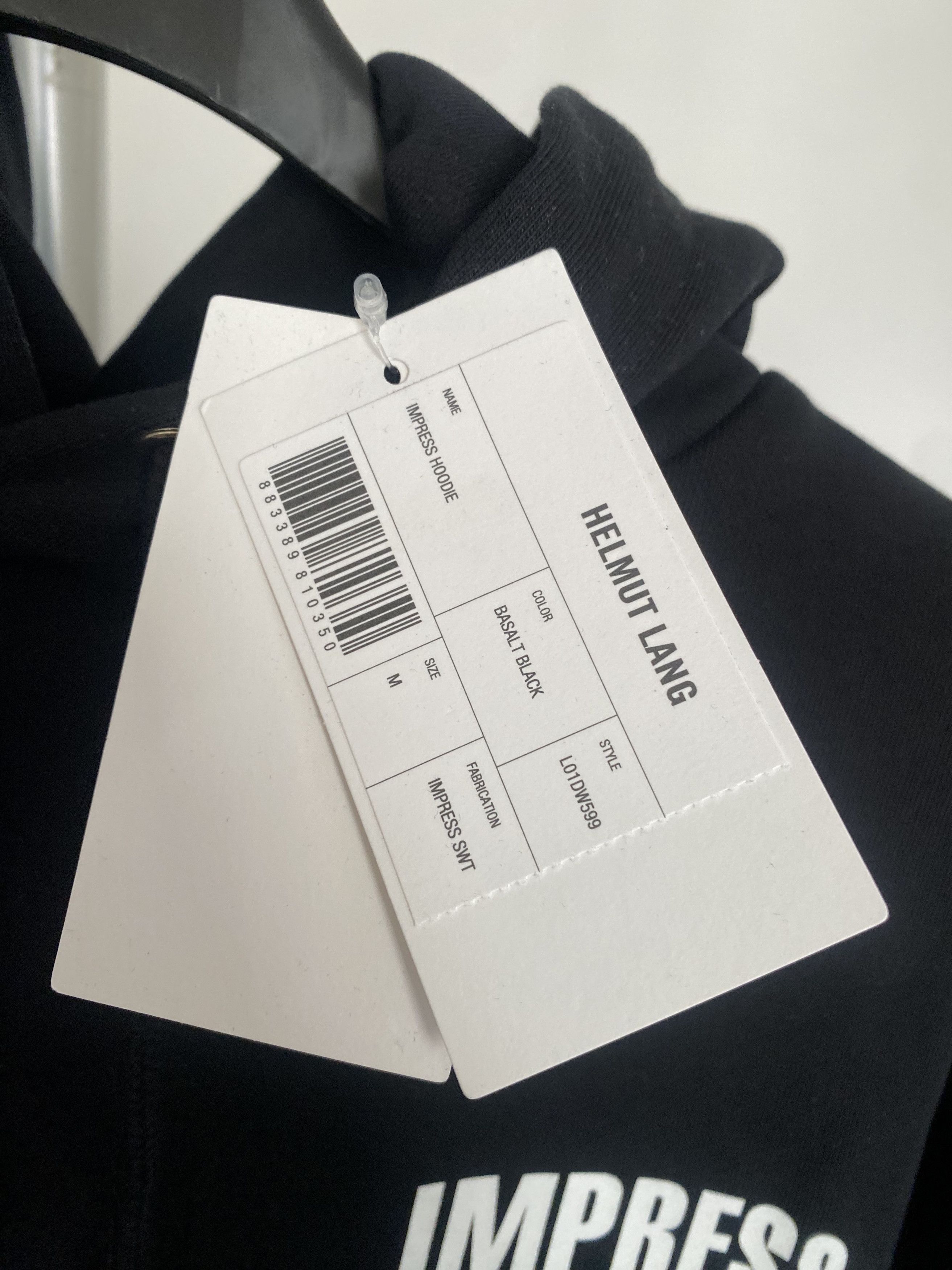 Helmut Lang Helmut Lang Graphic Hoodie Size US M / EU 48-50 / 2 - 4 Thumbnail