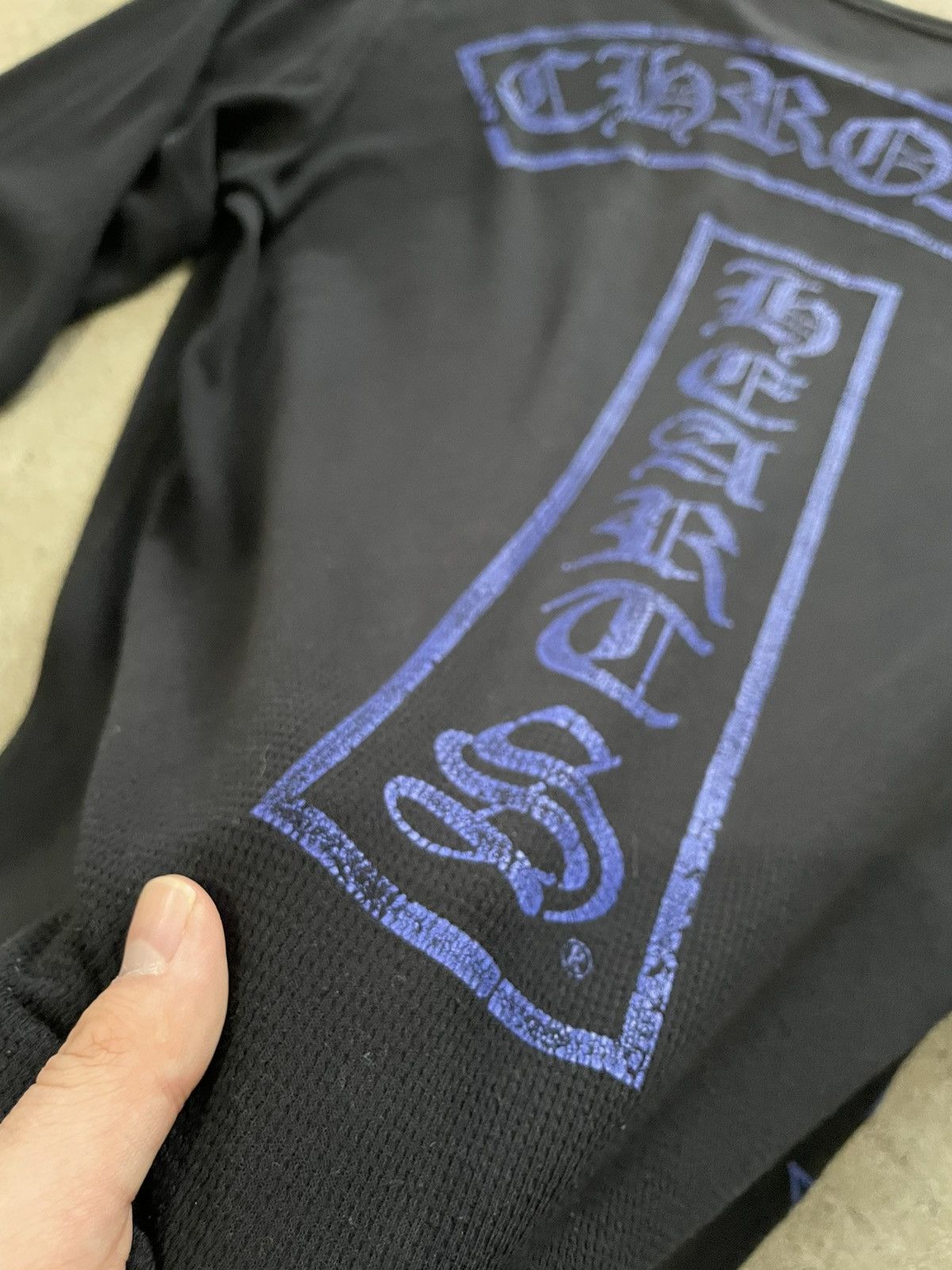 Chrome Hearts Chrome Hearts Thermal Long Sleeve Shirt Size US XL / EU 56 / 4 - 5 Thumbnail