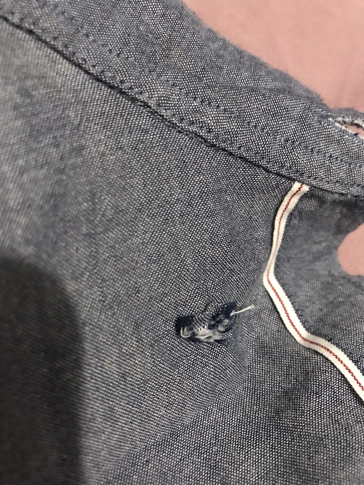 Gant Rugger SELVEDGE MADRAS LIGHTWEIGHT OXFORD DOVE BLUE IVY BUTTON DOWN Size US M / EU 48-50 / 2 - 14 Thumbnail