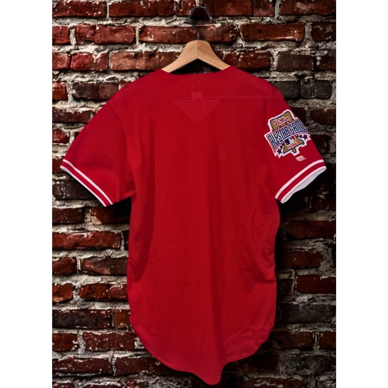 Russell Athletic Philadelphia Phillies 96 All Star BP Jersey Russell Sz 40 M Size US M / EU 48-50 / 2 - 5 Thumbnail