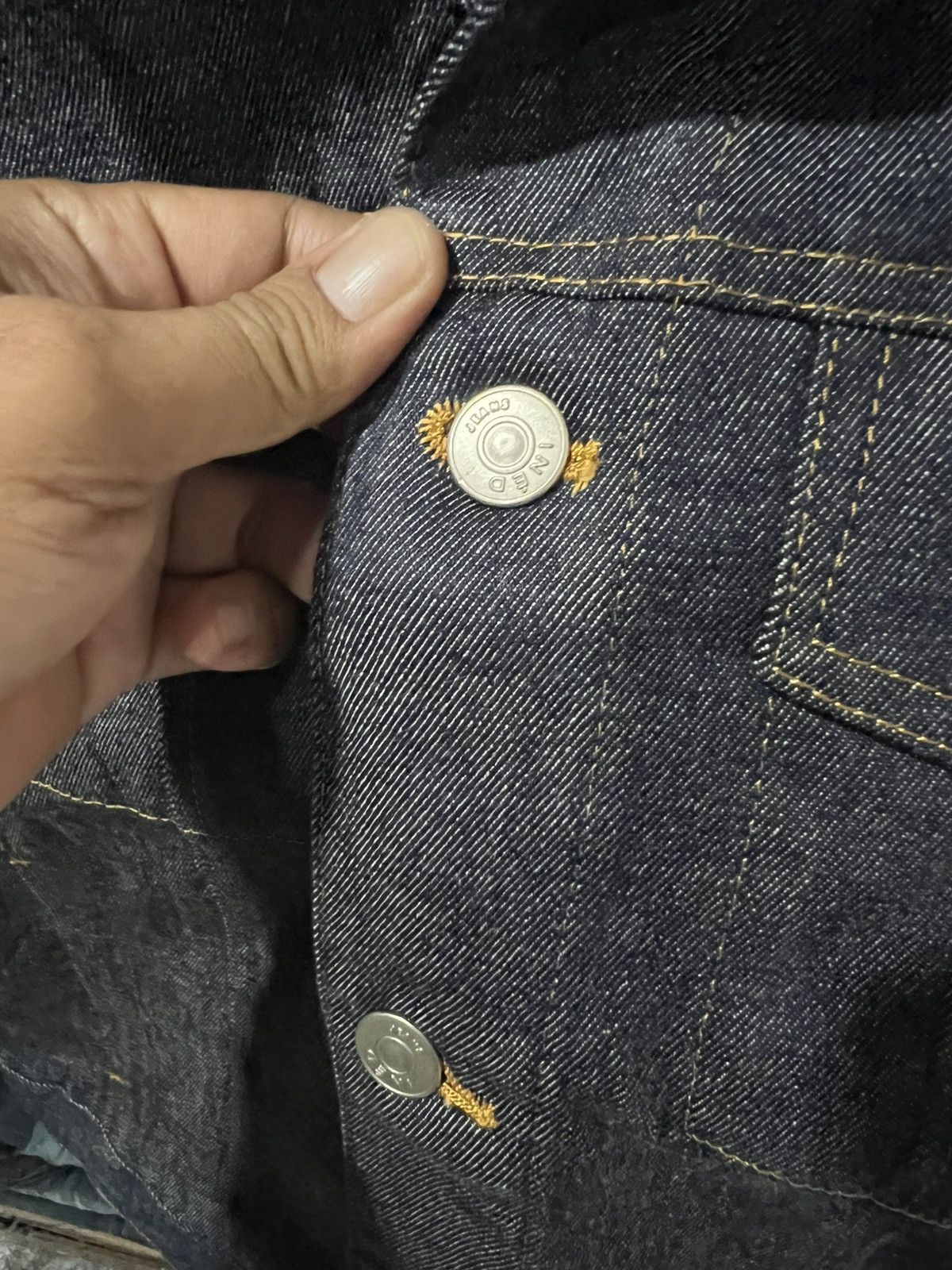 Yohji Yamamoto 🔥Inéd Jeans Yohji Yamamoto Denim Jacket Size S / US 4 / IT 40 - 11 Thumbnail