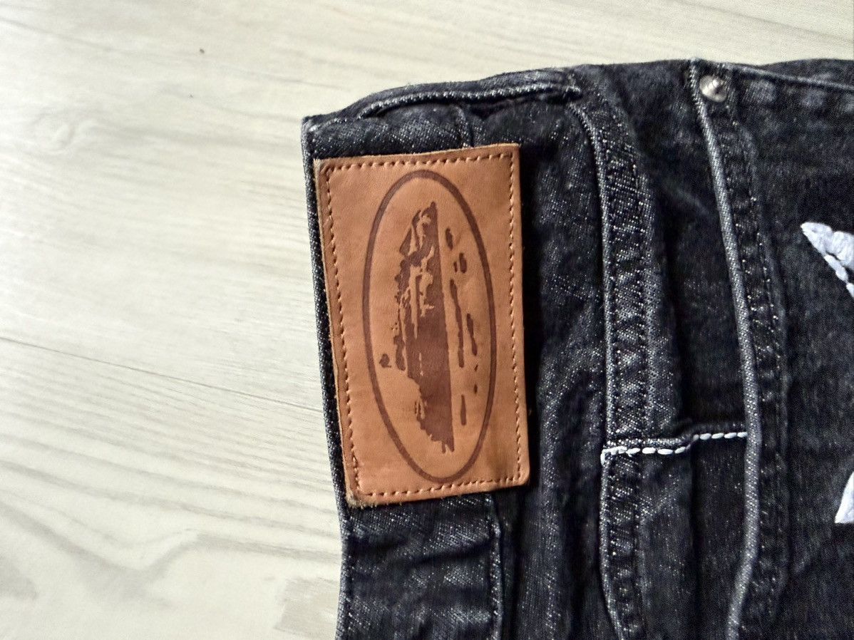 Corteiz Corteiz C-Star Stitch-Down Jeans ‘Black’ Size US 38 / EU 54 - 5 Thumbnail