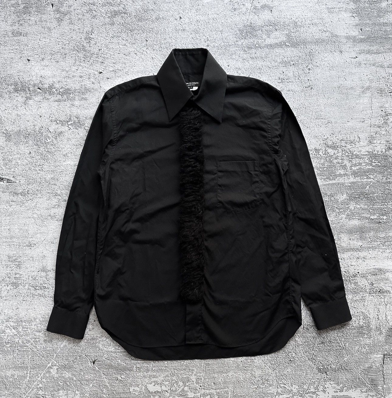 comme des garcons tie dye shirt