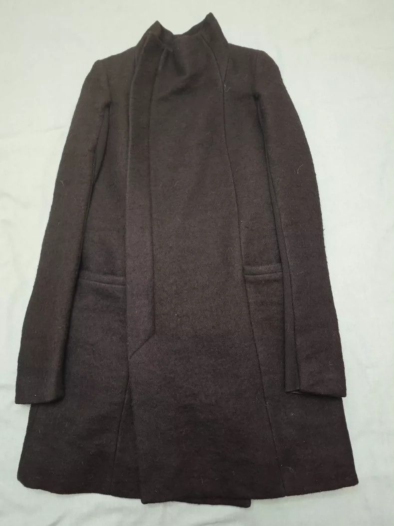Rick Owens Rick Owens Women's Wool Coat Size US M / EU 48-50 / 2 - 1 Thumbnail