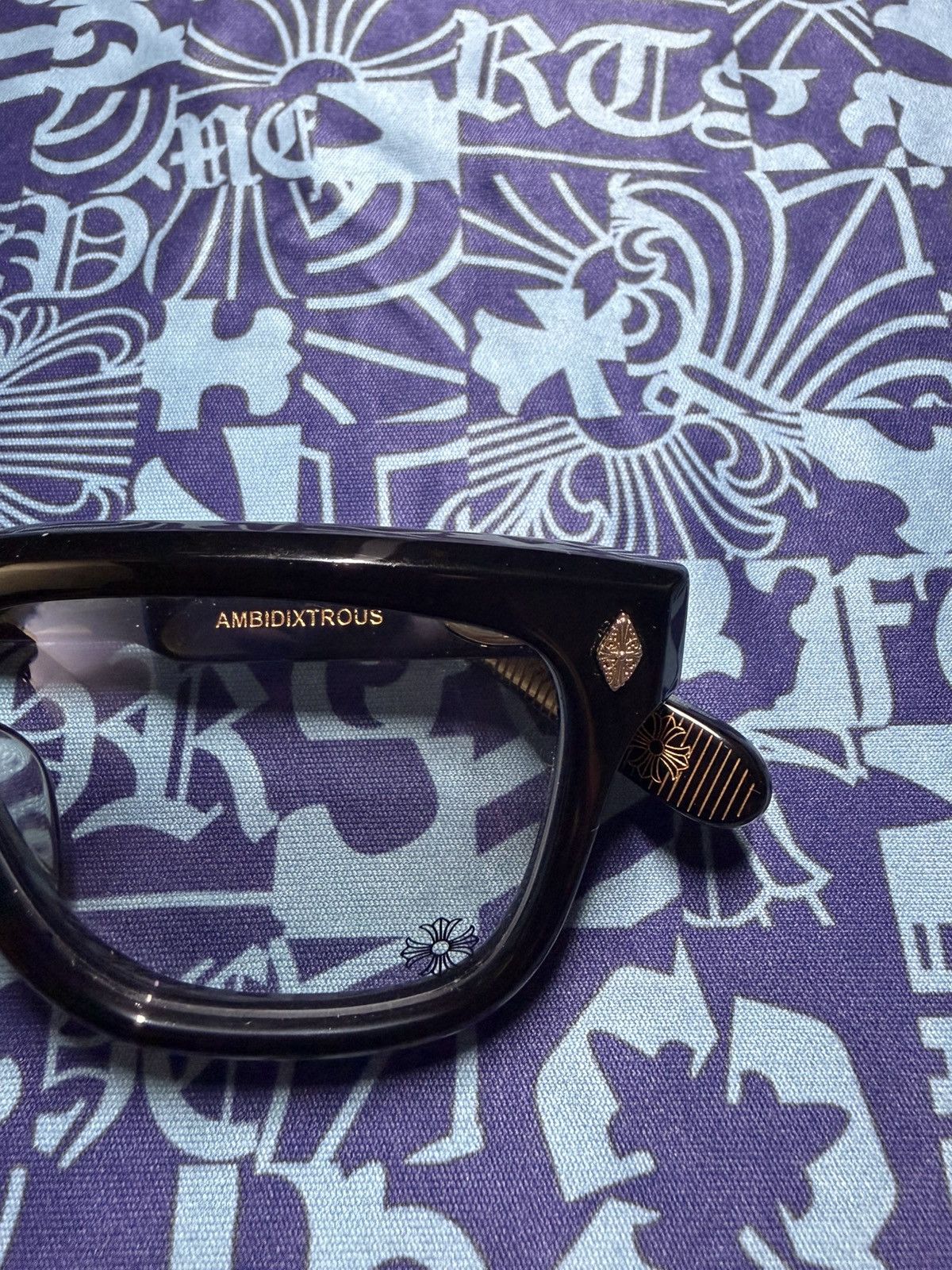 Chrome Hearts Chrome Hearts AMBIDIXTROUS 18k Glasses Size ONE SIZE - 9 Thumbnail