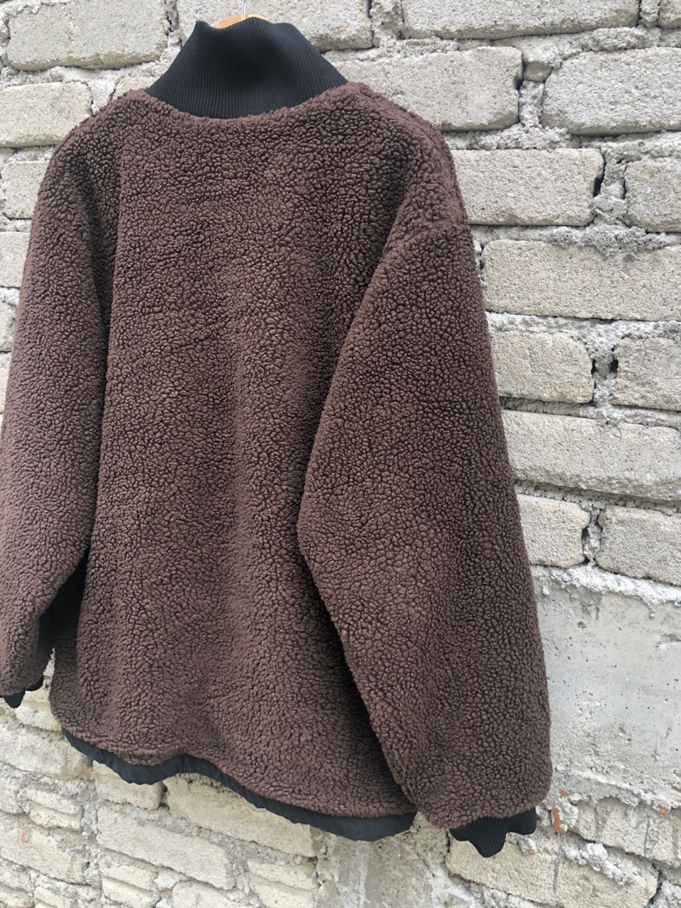 Japanese Brand Archive💥Suntory Boss Coffee Rivesable Sherpa Zipper Jacket Size US M / EU 48-50 / 2 - 13 Thumbnail