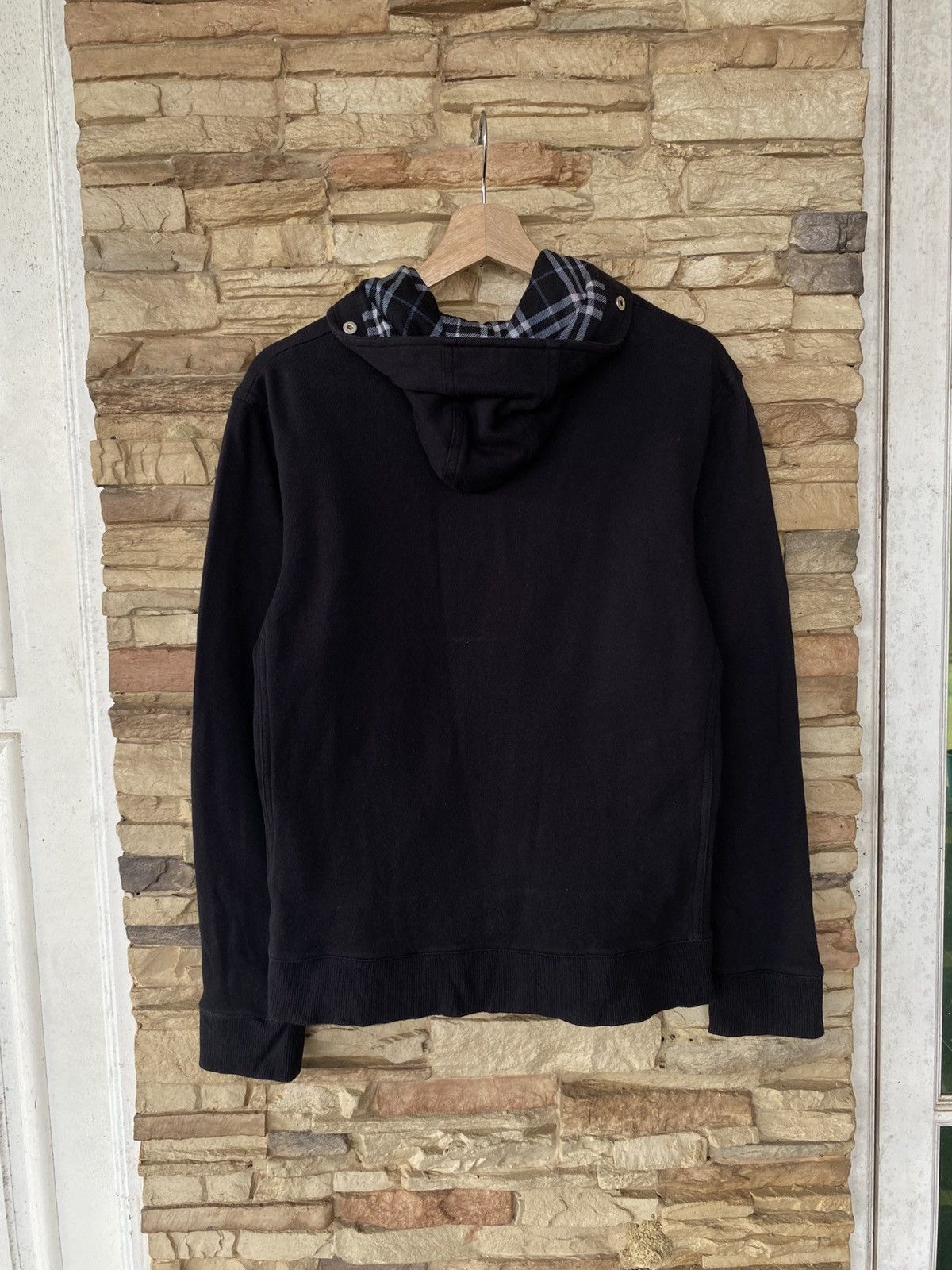 Burberry Vintage Burberry Black Label Checkered Hoodie Sweater Size US M / EU 48-50 / 2 - 4 Thumbnail