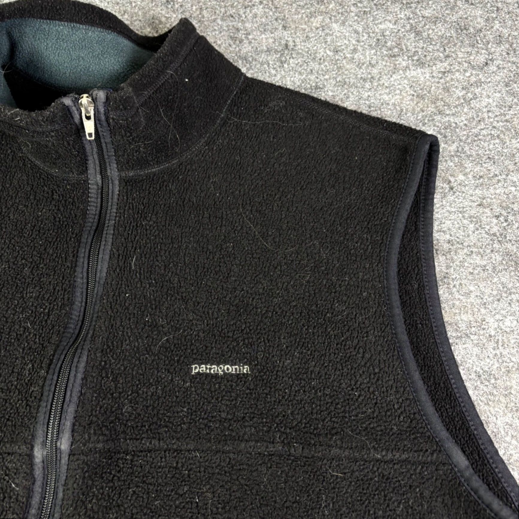 Patagonia VINTAGE Patagonia Synchilla Vest Mens XXL Black Full Zip 90s Retro Outdoor Size US XXL / EU 58 / 5 - 6 Thumbnail