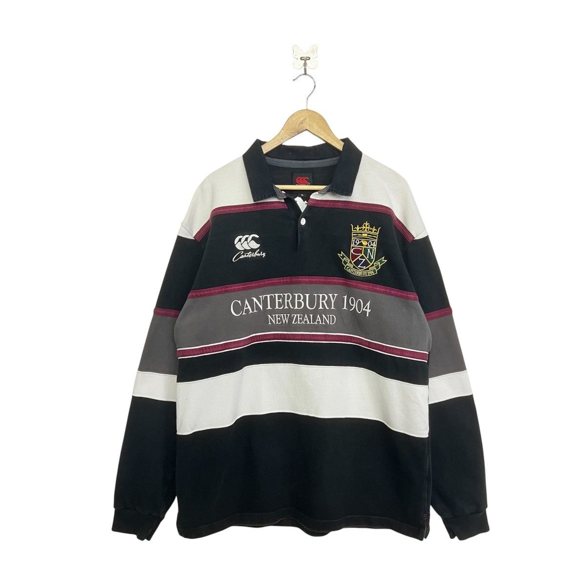 Canterbury of New Zealand Canterbury of New Zealand long-sleeved Rugby Shirt Size US XXL / EU 58 / 5 - 1 Thumbnail