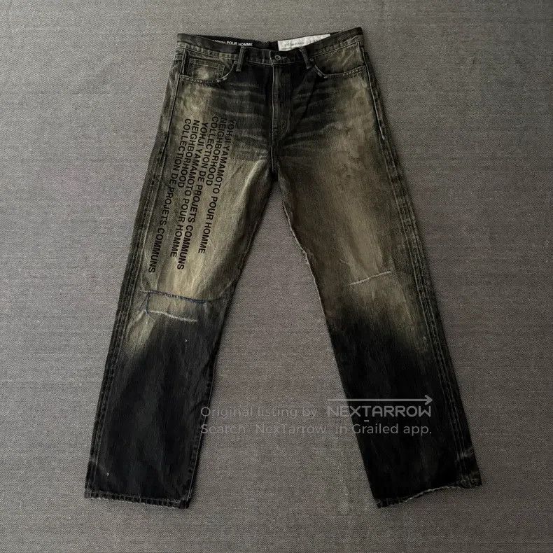 Neighborhood Neighborhood size XL Cow King Denim Pants Size US 27 - 2 Thumbnail