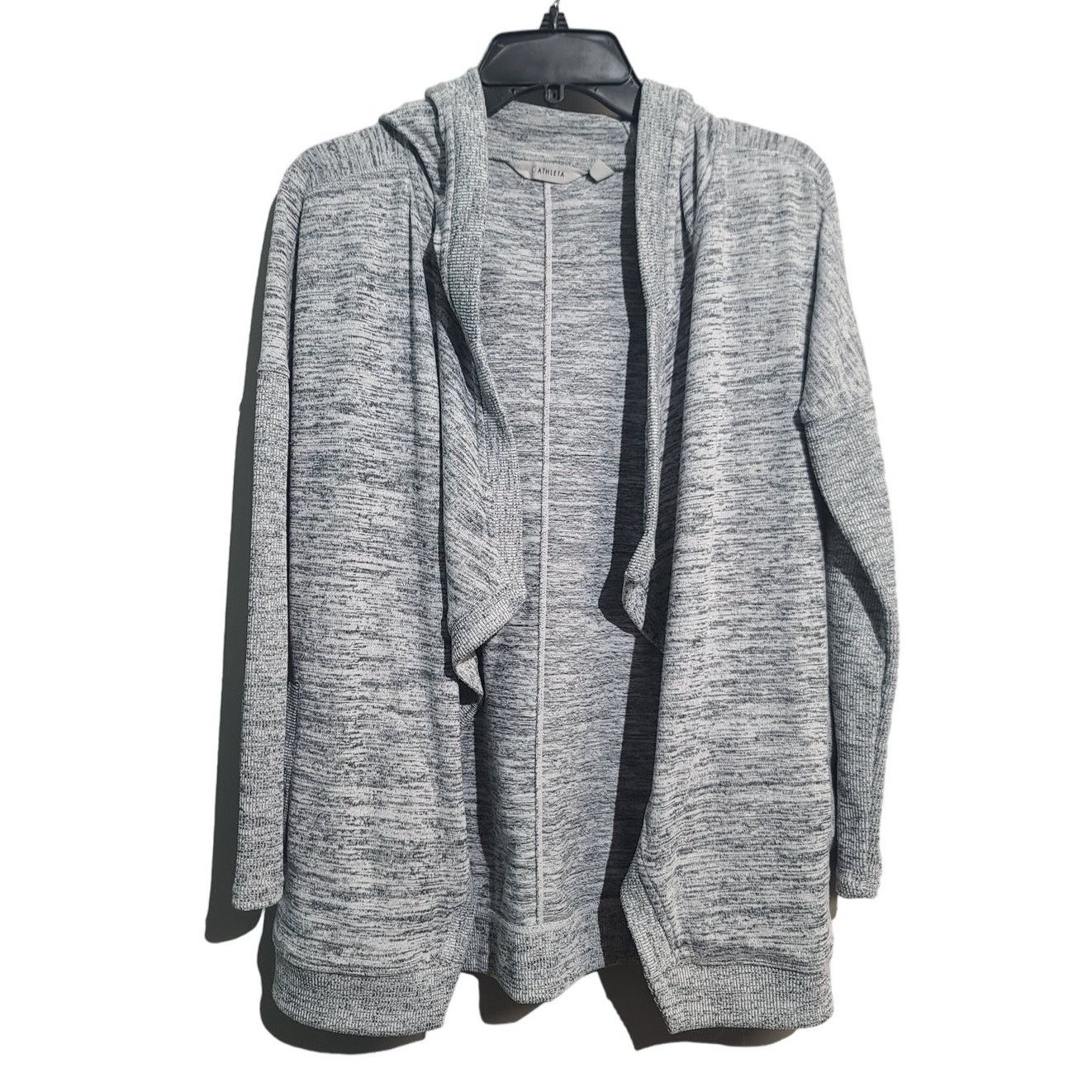 Athleta ATHLETA Cardigan Hooded Blissful Open Front Wrap Size XXS Size XXS / US 00 / IT 34 - 3 Thumbnail
