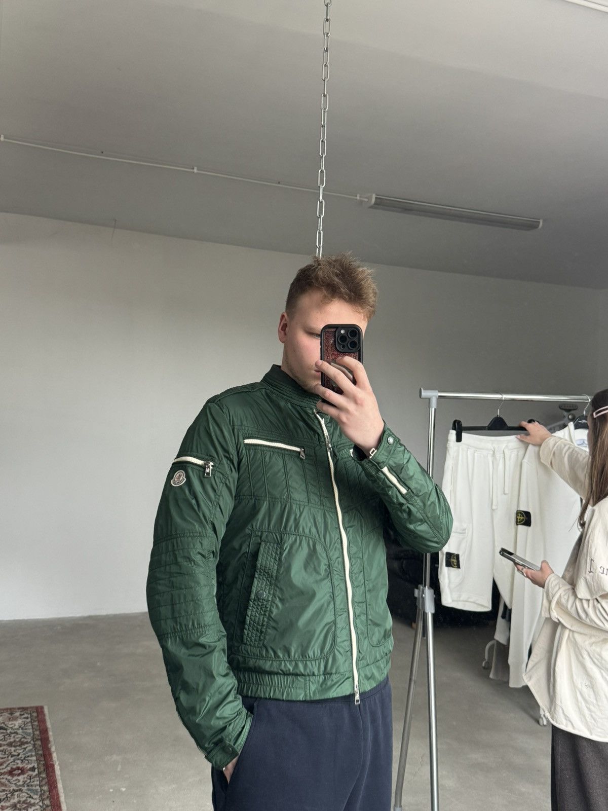 Moncler Moncler Bomber Jacket Thym Size US M / EU 48-50 / 2 - 14 Thumbnail