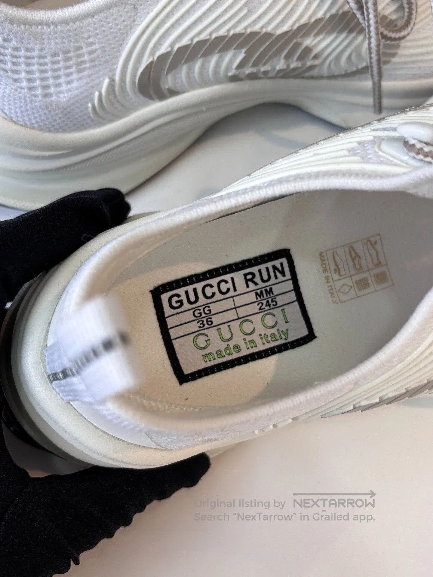 Gucci Gucci Run Fabric Running Shoes. Size US 5 / IT 35 - 9 Thumbnail