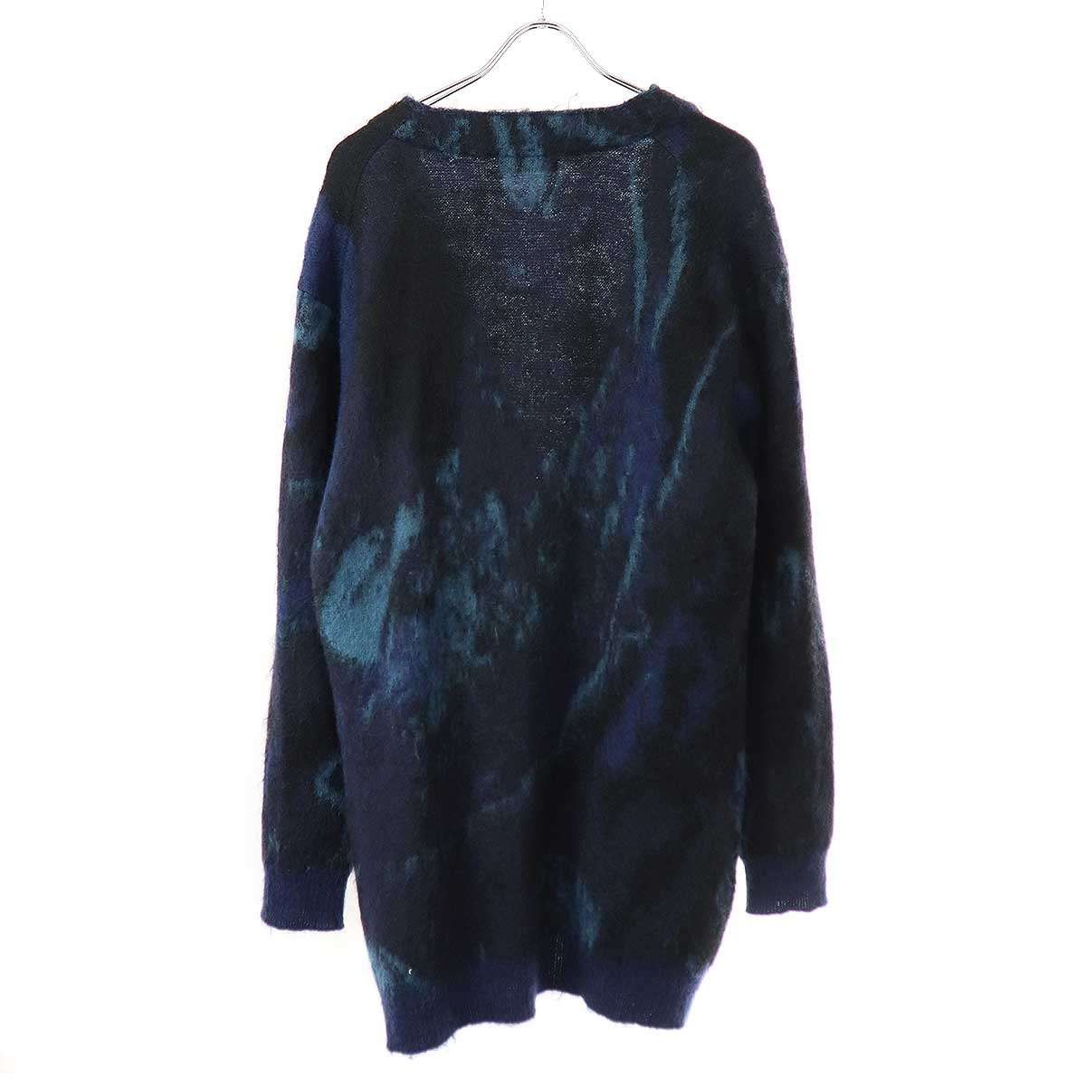 Yohji Yamamoto Yohji Yamamoto Pour Homme 15AW Mohair Knit Cardigan Size US L / EU 52-54 / 3 - 2 Thumbnail