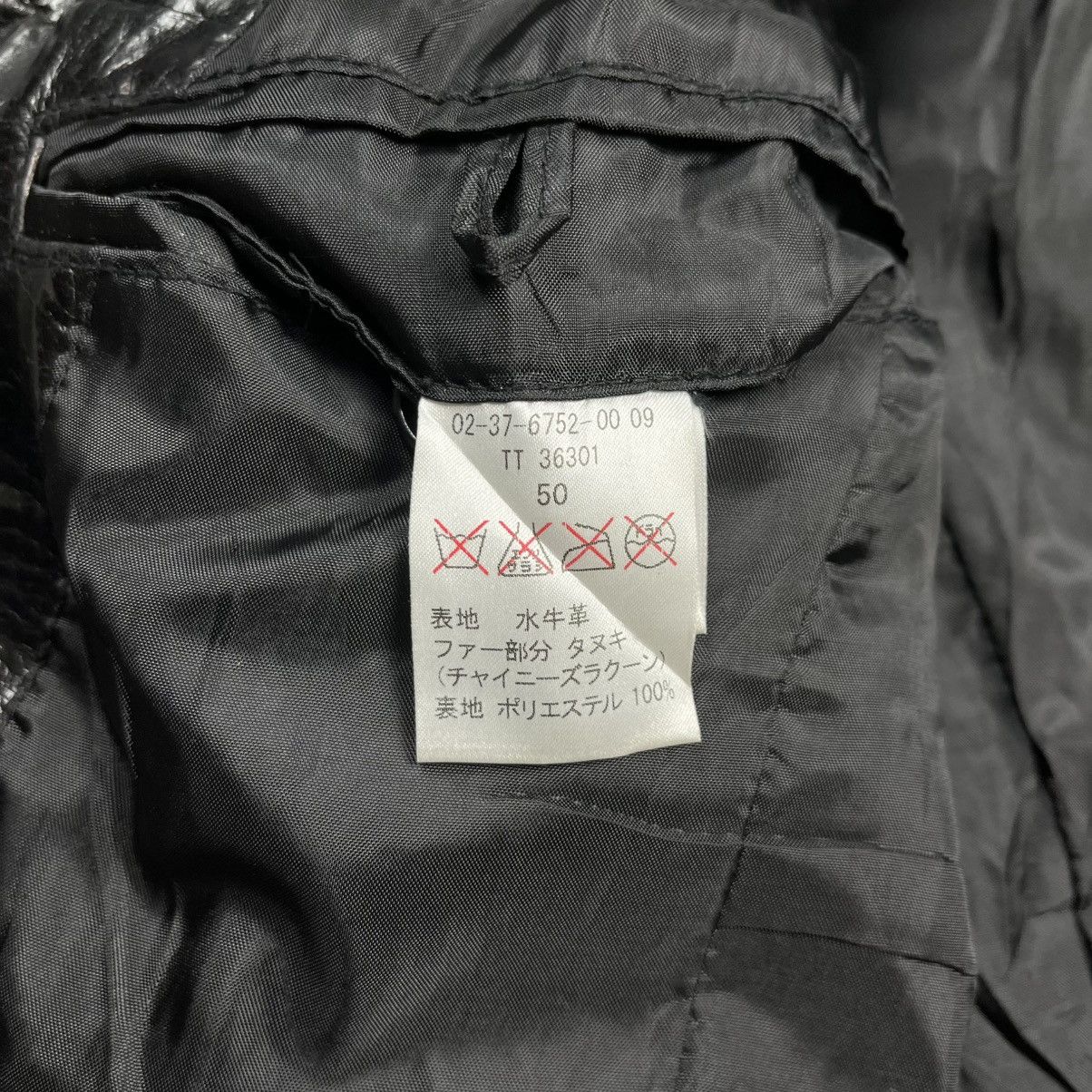 Tornado Mart A.S.M Atelier sab men rider leather jacket vkei style Size US M / EU 48-50 / 2 - 12 Thumbnail