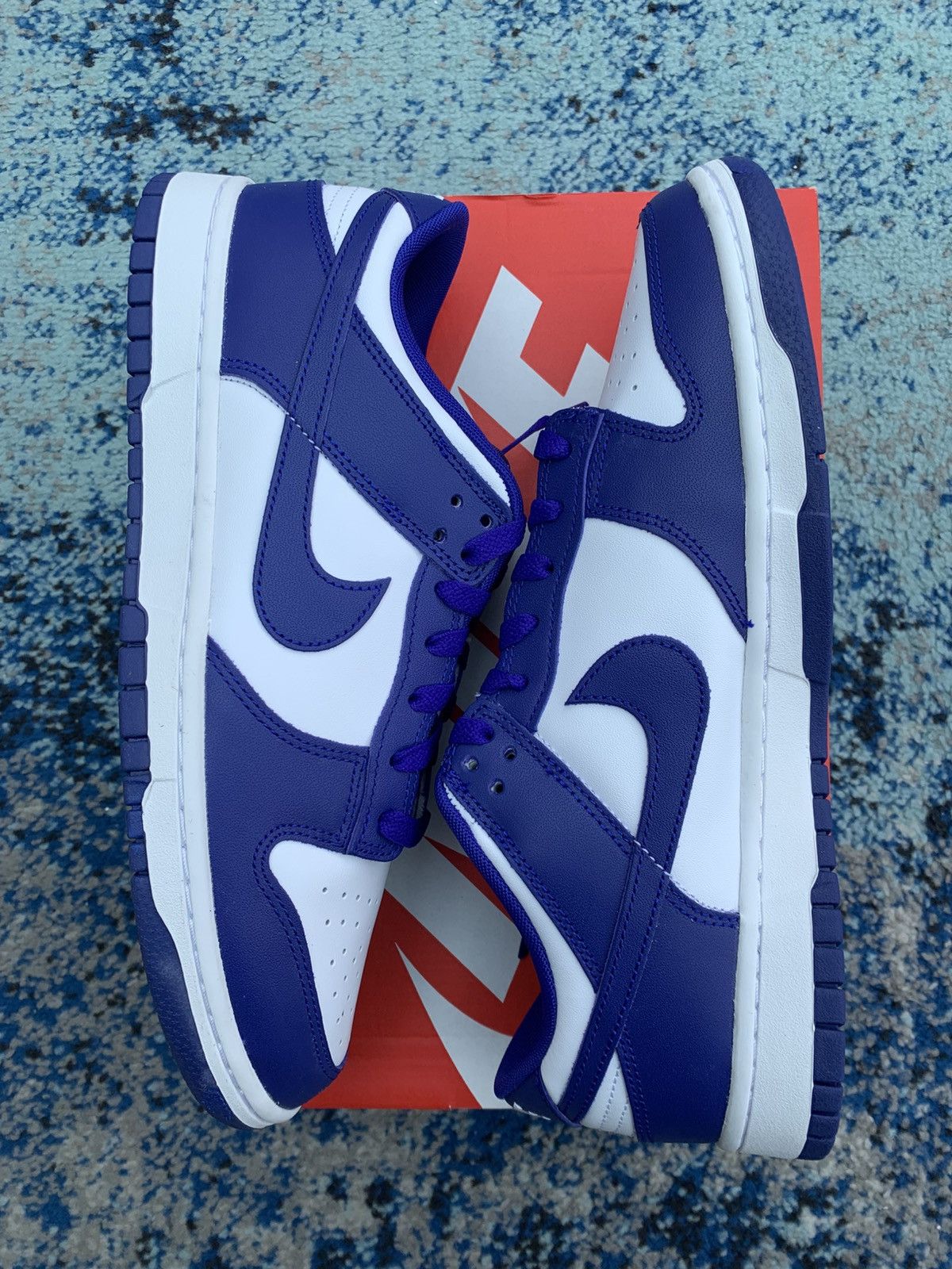 Nike Nike Dunk Low Blue/Purple 11US 10UK Size US 11 / EU 44 - 4 Thumbnail
