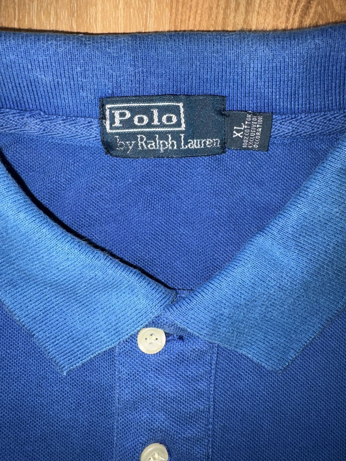 Polo Ralph Lauren VTG Polo Ralph Lauren BigPony BlackWatch PoloTeam CrestPolo Size US XL / EU 56 / 4 - 5 Thumbnail