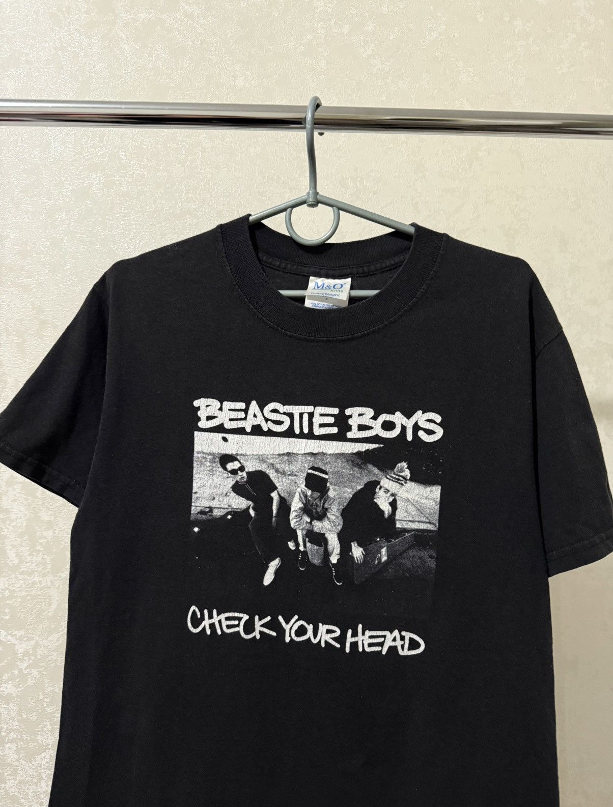 Band Tees 90s Beastie Boys Check Your Head Band T Shirt S M&O Knits Size US S / EU 44-46 / 1 - 3 Thumbnail