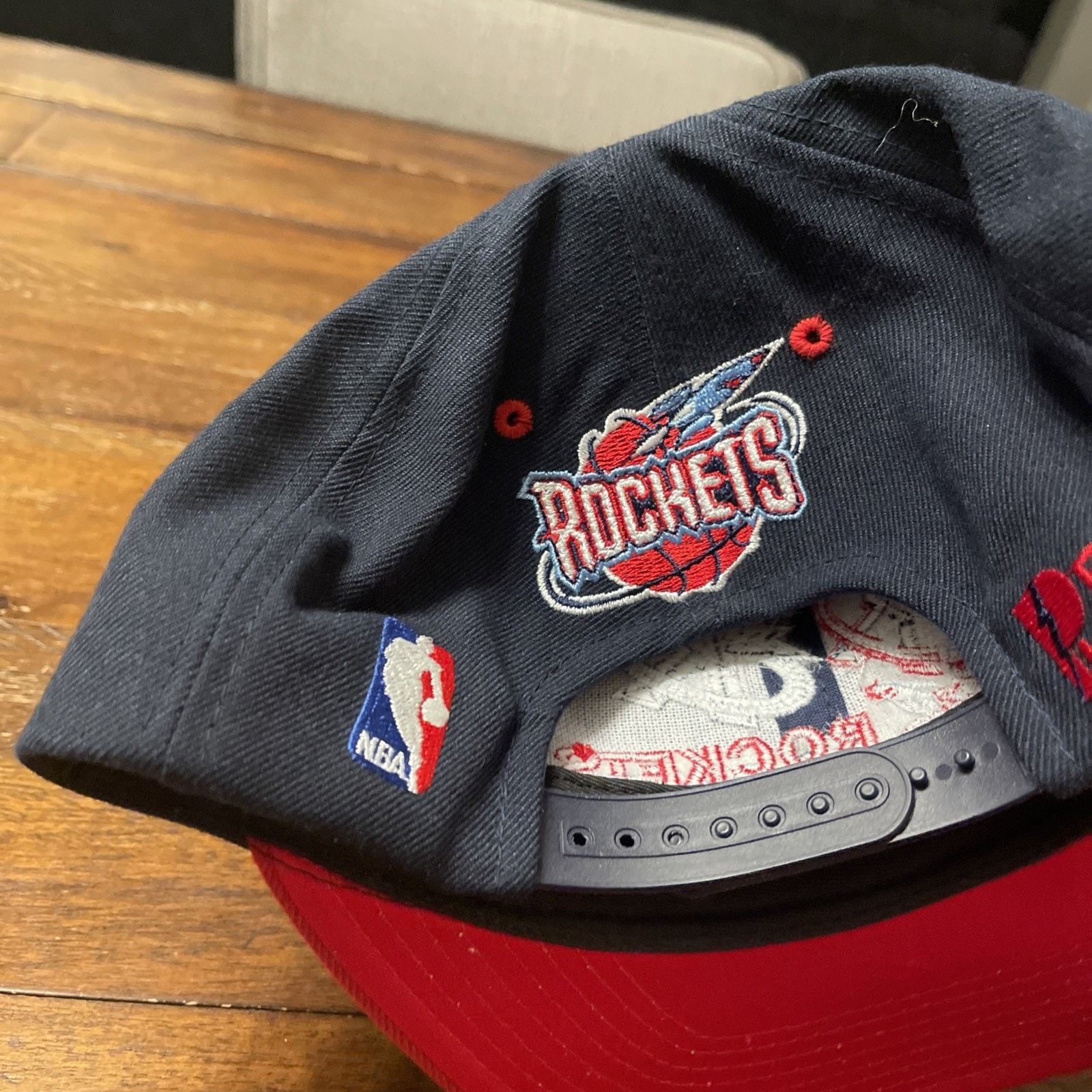 Vintage Houston Rockets Vtg Pro Player Polyester/Wool Snapback Hat Size ONE SIZE - 3 Thumbnail